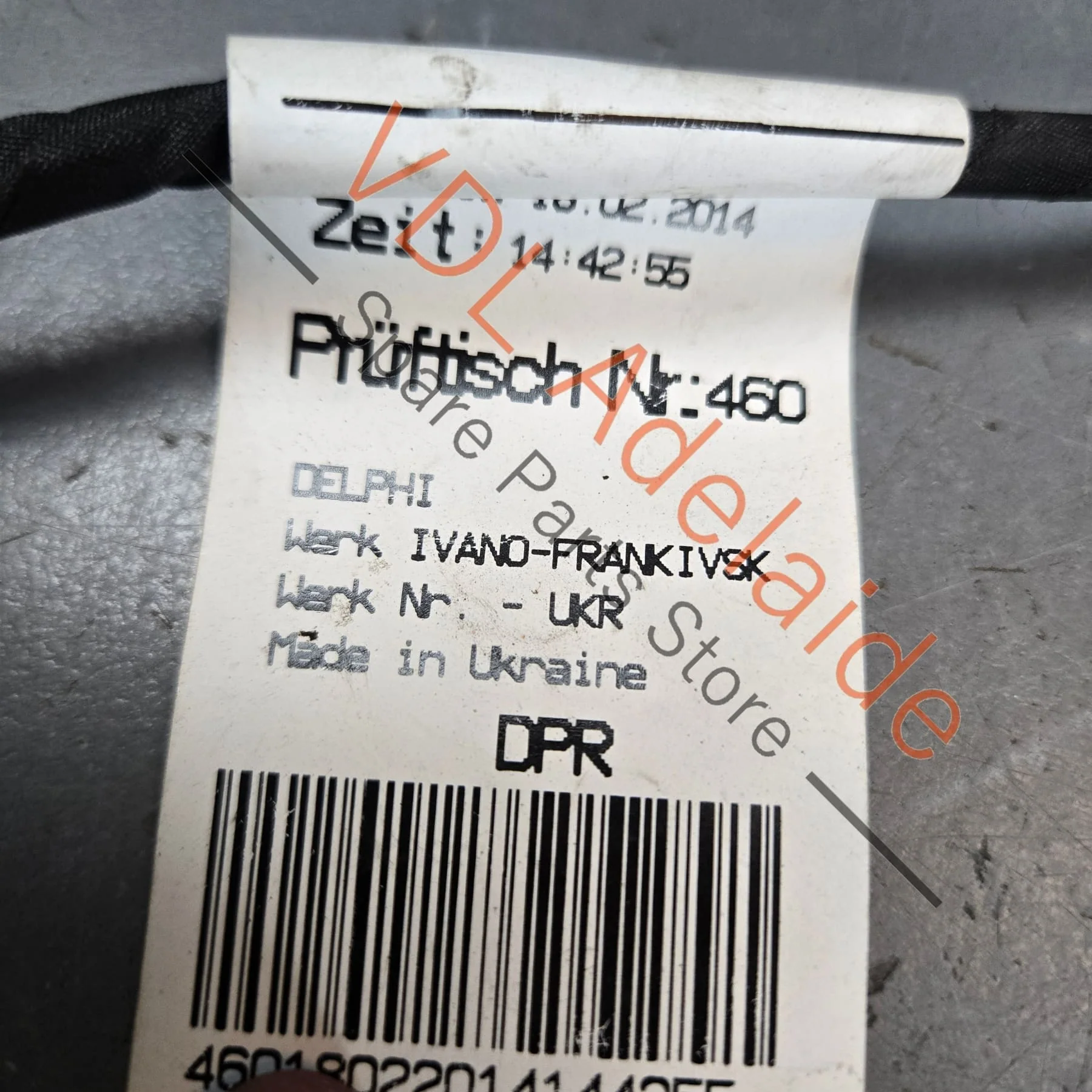 VW Touareg 7P Rear Bumper Wiring Harness Cable for Parking Sensors 7P6971104AG - Image 3