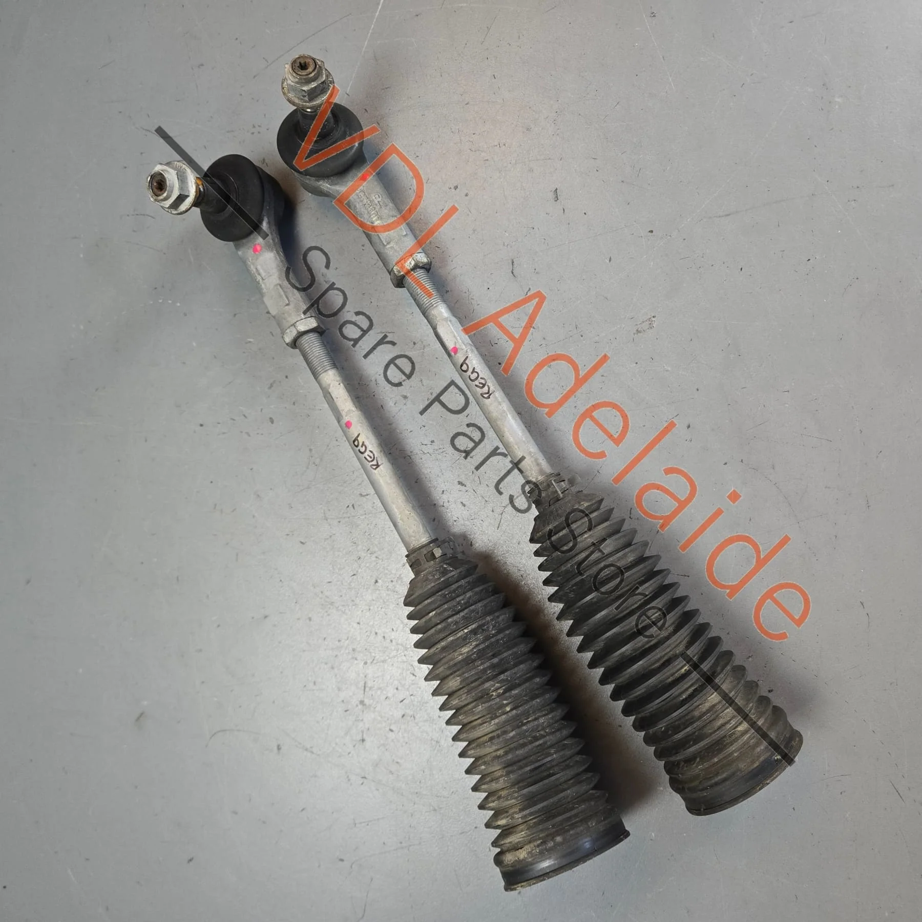 VW Touareg 7P Track Tie Rod Rack Ends Steering 7L0422803D 7L0422804D - Image 2