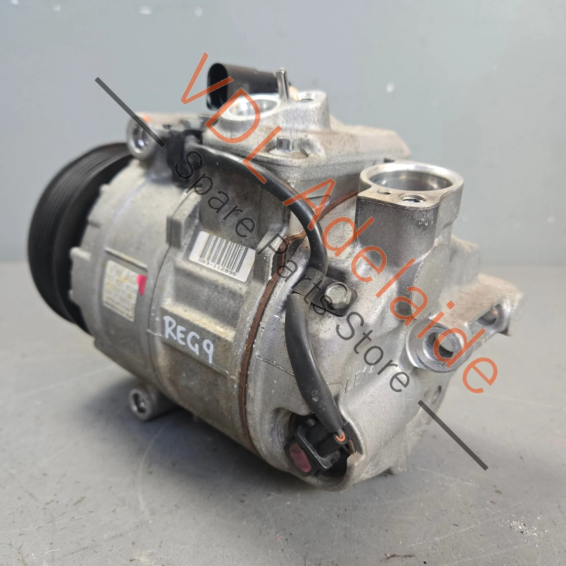 VW Touareg 7P A/C AC Compressor Denso 7P0820803N - Image 3