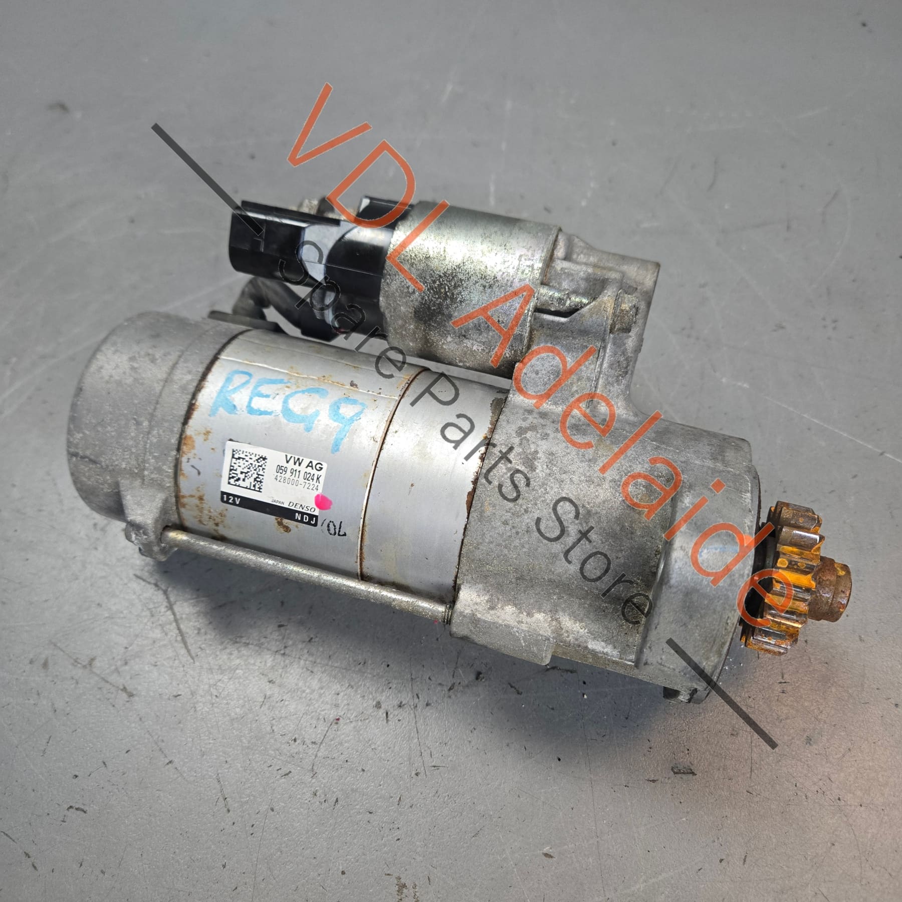 VW Touareg 7P Starter Motor Denso 059911024K