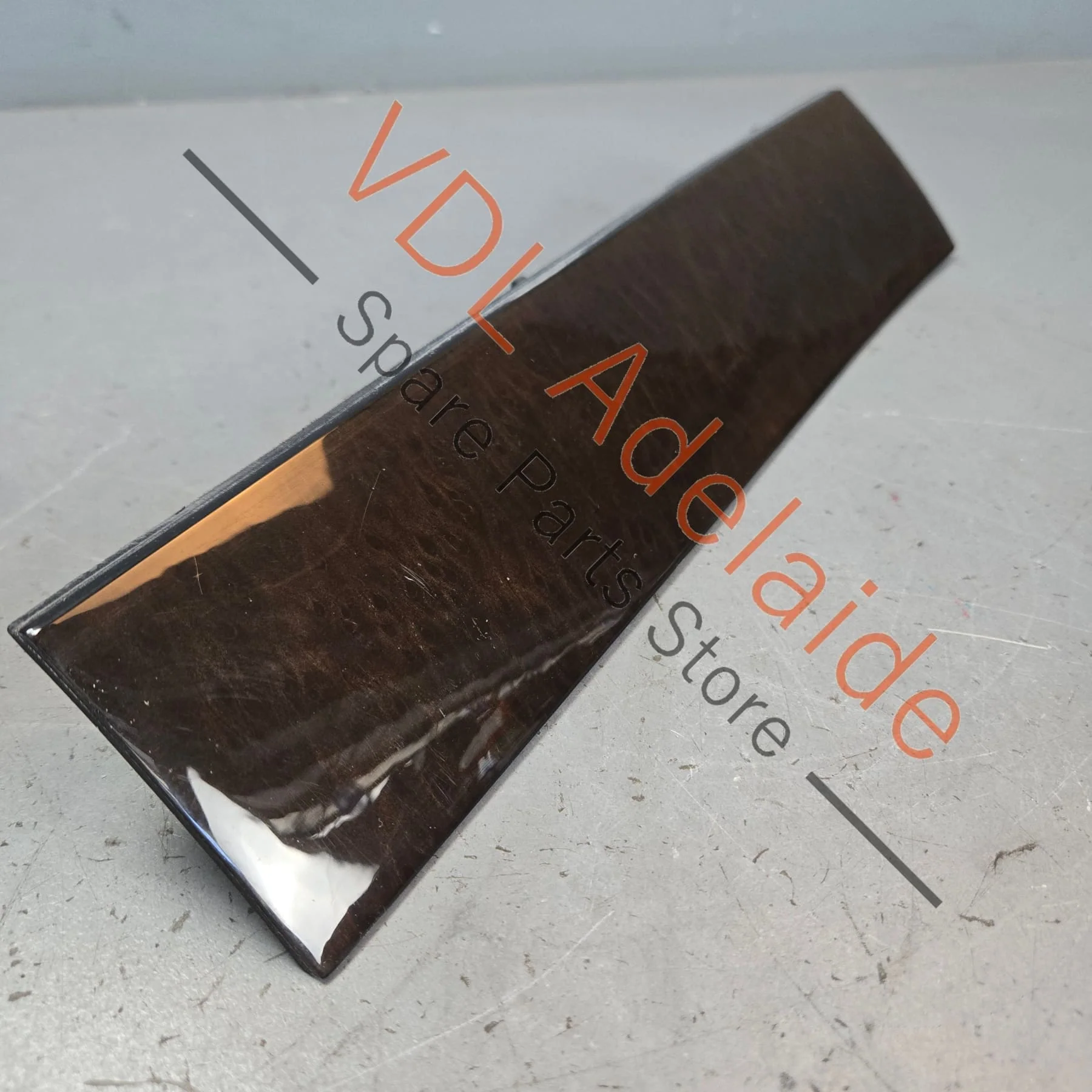 VW Touareg 7P Dash Inlay Trim 7P2858418G MN3 Vavona Brown Woodgrain RHD - Image 4