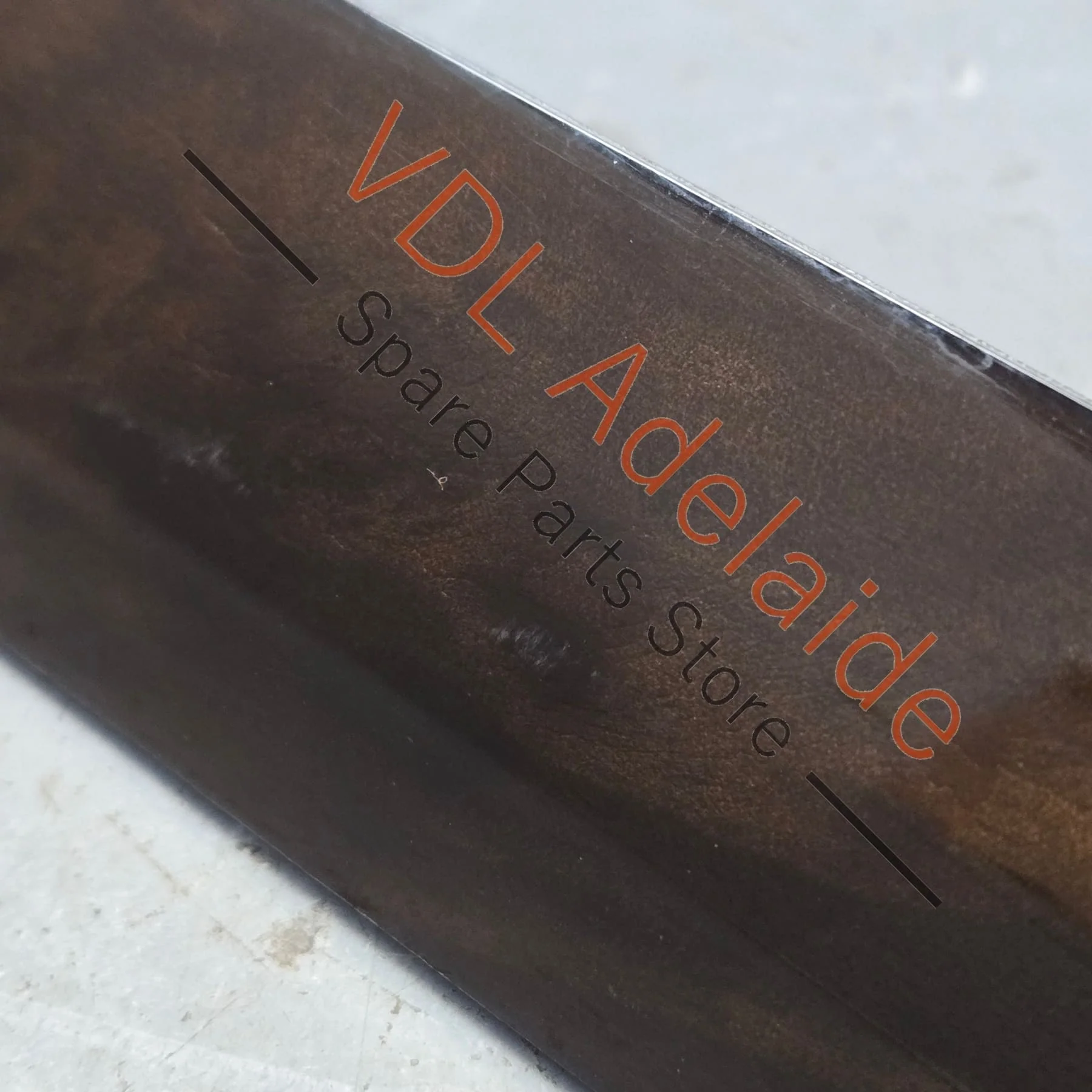 VW Touareg 7P Rear Left Door Inlay Trim 7P6867449D MN3 Vavona Brown Woodgrain - Image 2