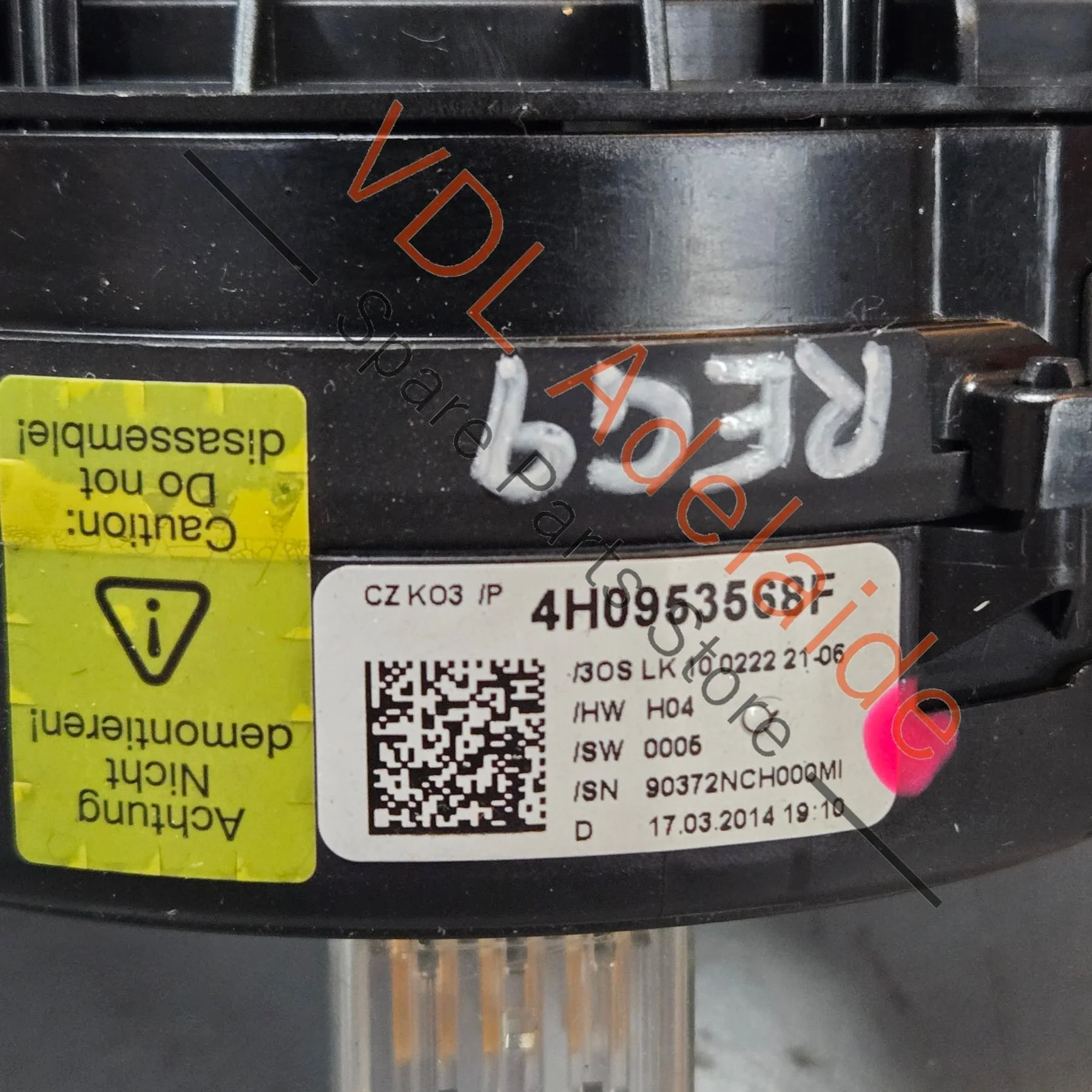 VW Touareg 7P Steering Column Combination Combi Switch 7P6953502 - Image 7