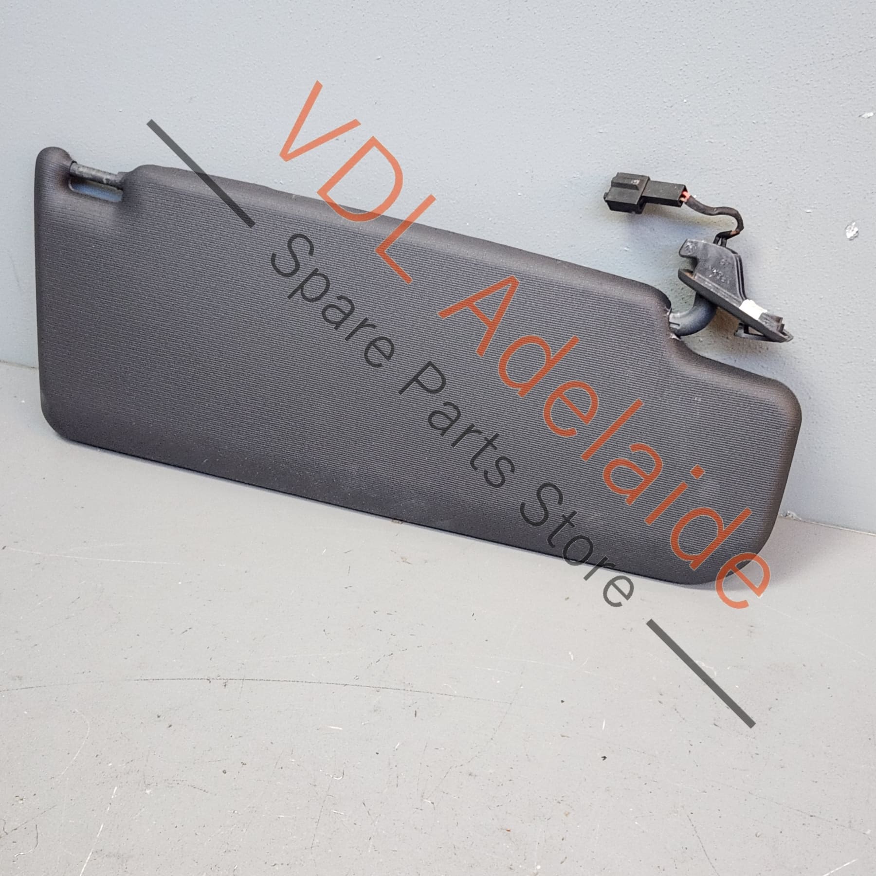 VW Golf MK5 Interior Sun Visor LHS Left Side Anthracite (Black) 1K0857551N 4AN - Image 2