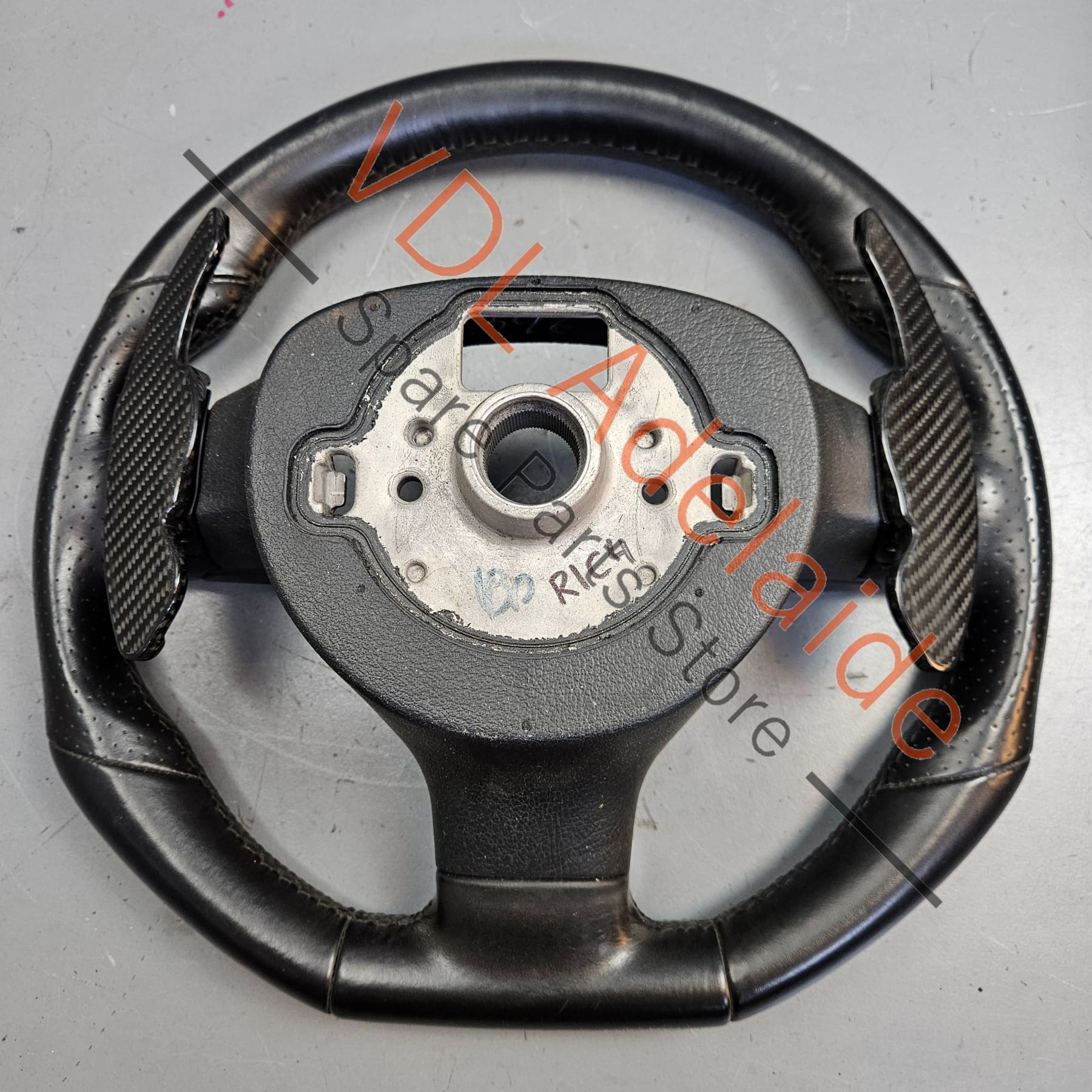 VW Golf Mk5 R32 Steering Wheel Flat Bottom Leather Multifunction 1K0419091GT TVJ - Image 10