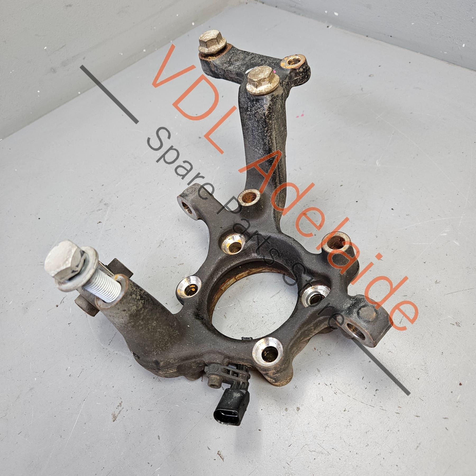 VW Golf Mk5 R32 Right Rear Wheel Bearing Housing Hub Knuckle Suspension 1K0505433 - Image 5