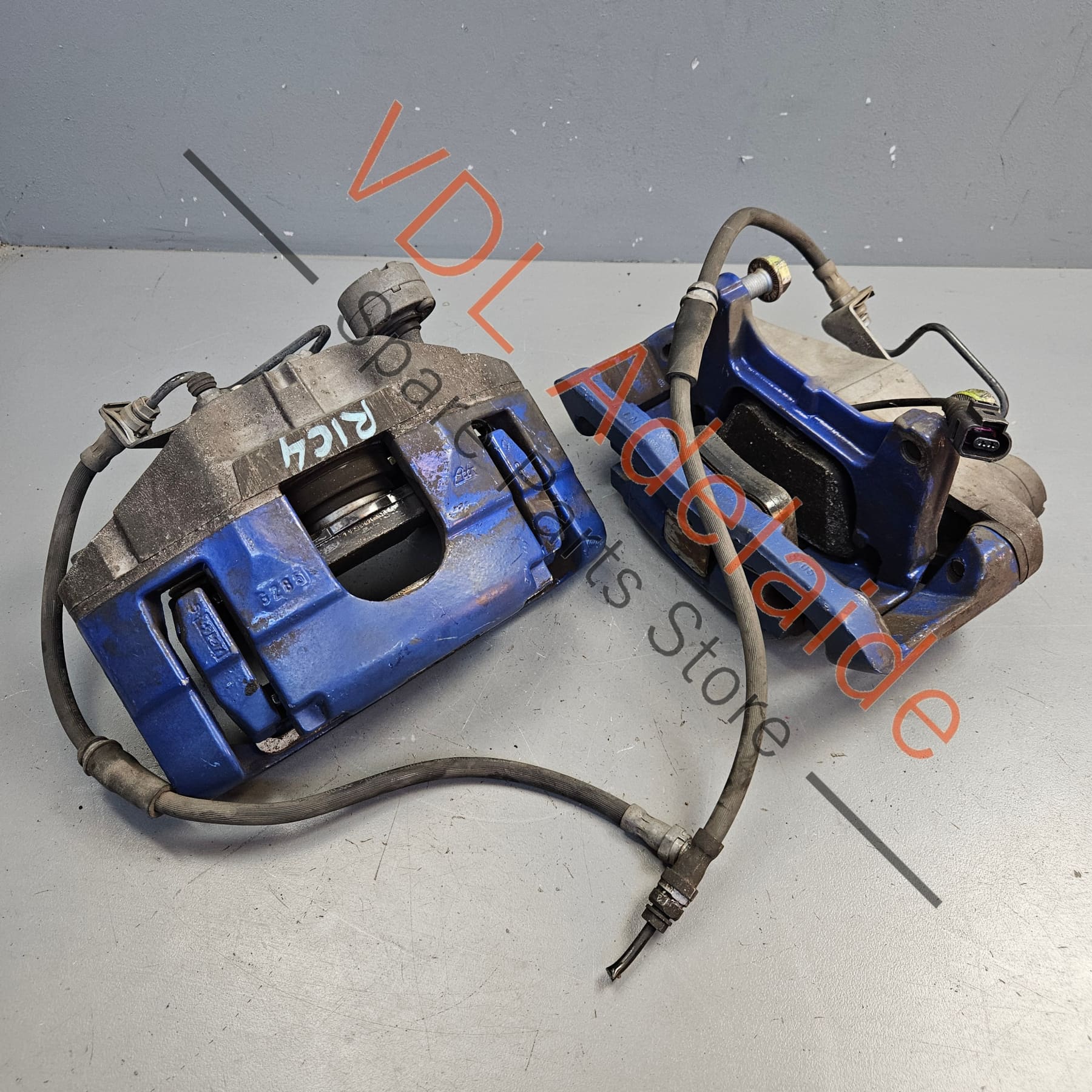 VW Golf R32 Front Brake Caliper Set Suit 345 x 30 Vented Rotor 1K0615123J 1K0615124J 1K0615125F - Image 5