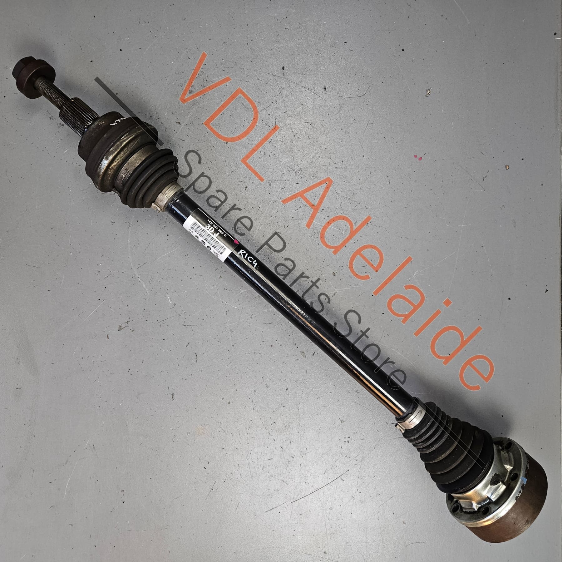 VW Golf R32 Rear Left CV Driveshaft Axle 1K0501203D 1K0501203F - Image 3