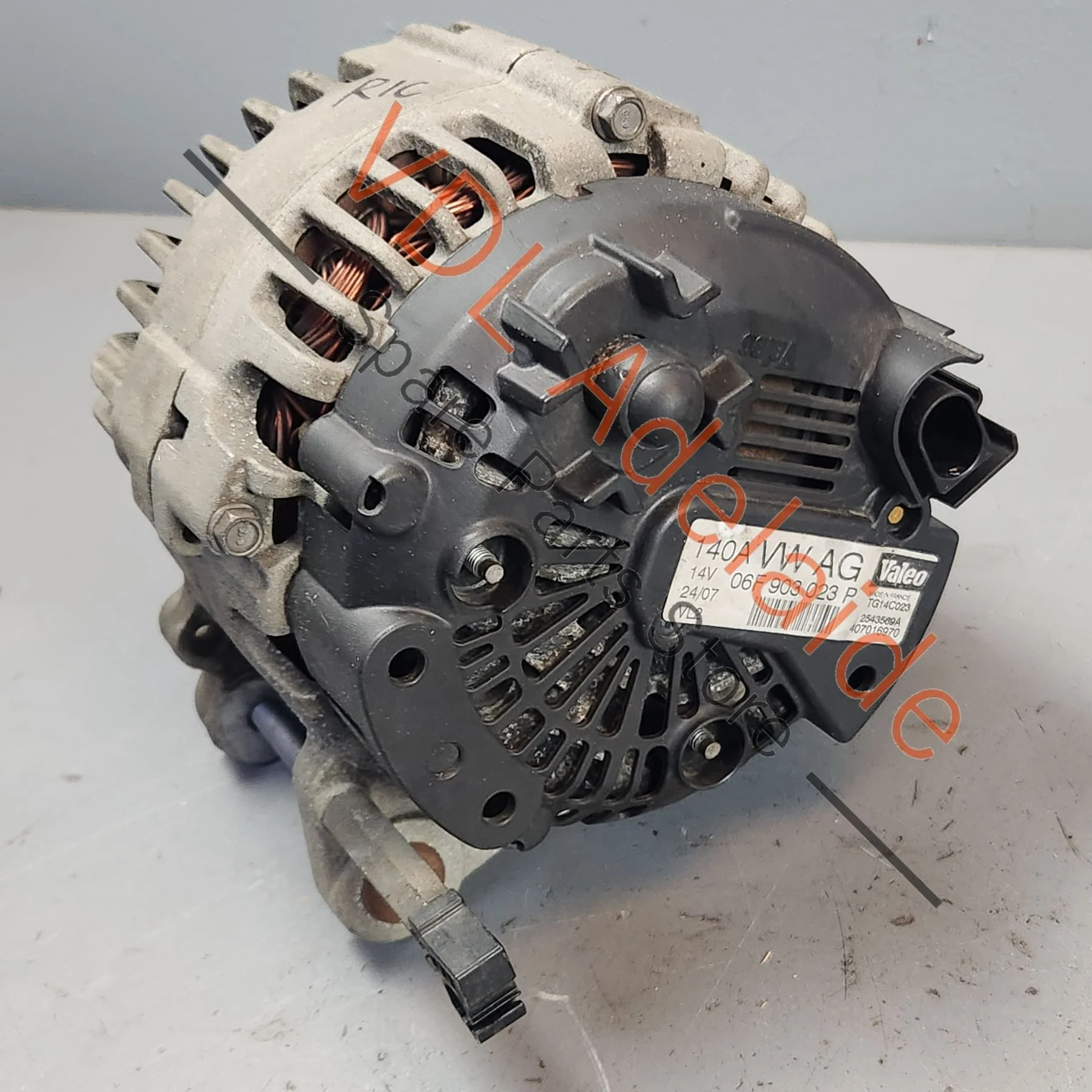VW Golf MK5 R32 Audi S3 Alternator 140A 06F903023P - Image 2