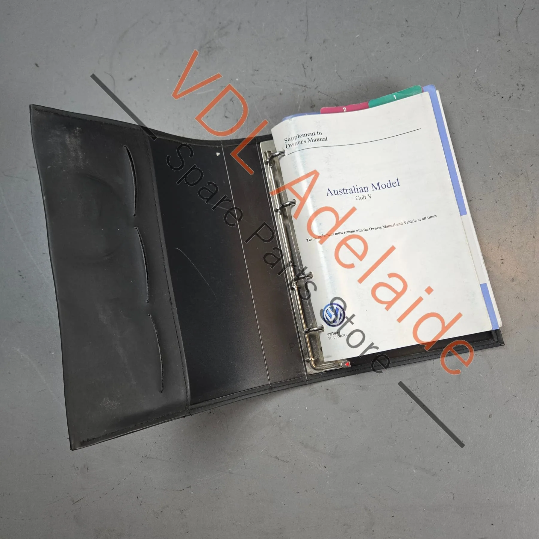 VW Golf MK5 Set of Owners Manuals Books
