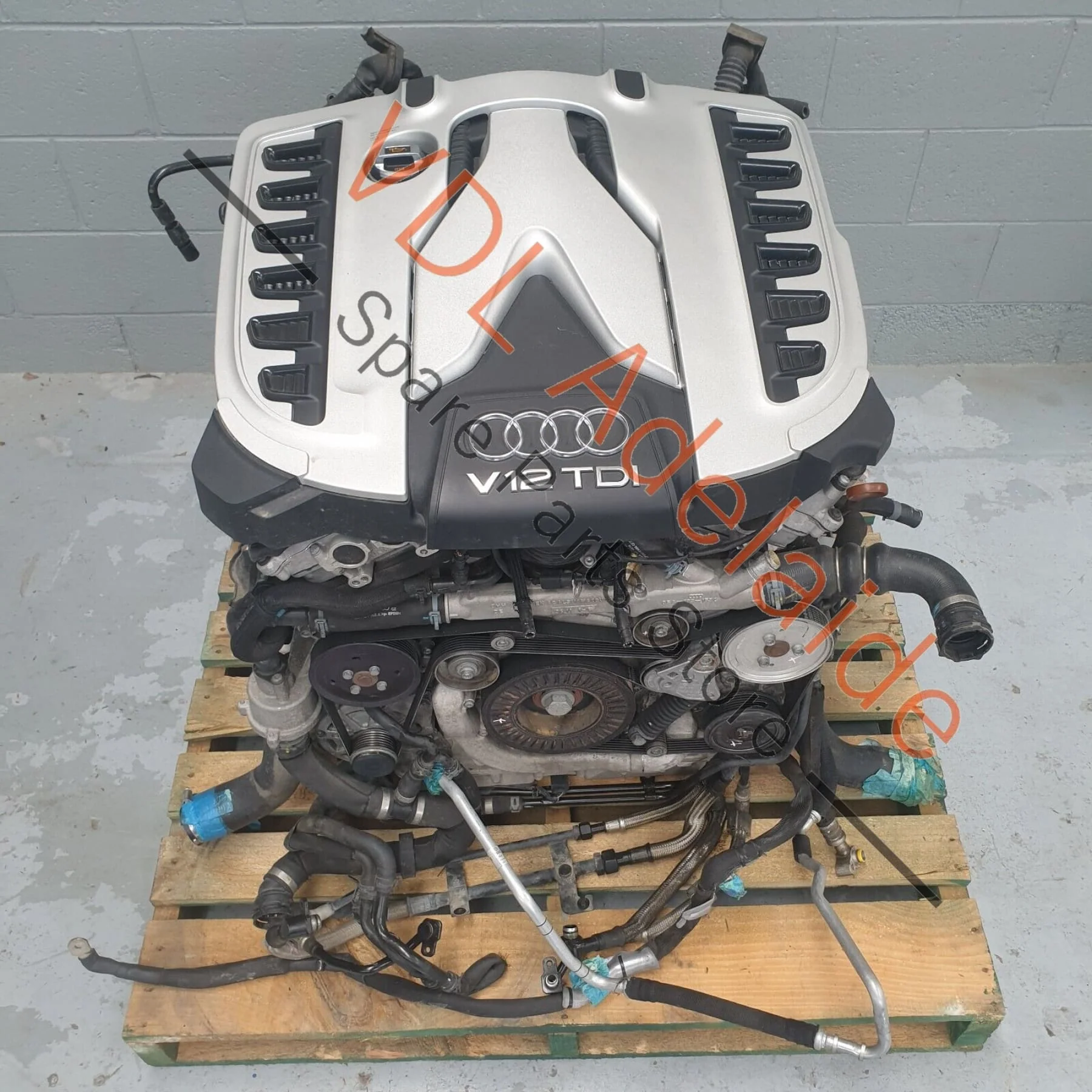 Audi Q7 6.0L Twin Turbo V12 Engine Motor Diesel TDI CCGA 368kw 1000Nm 48v