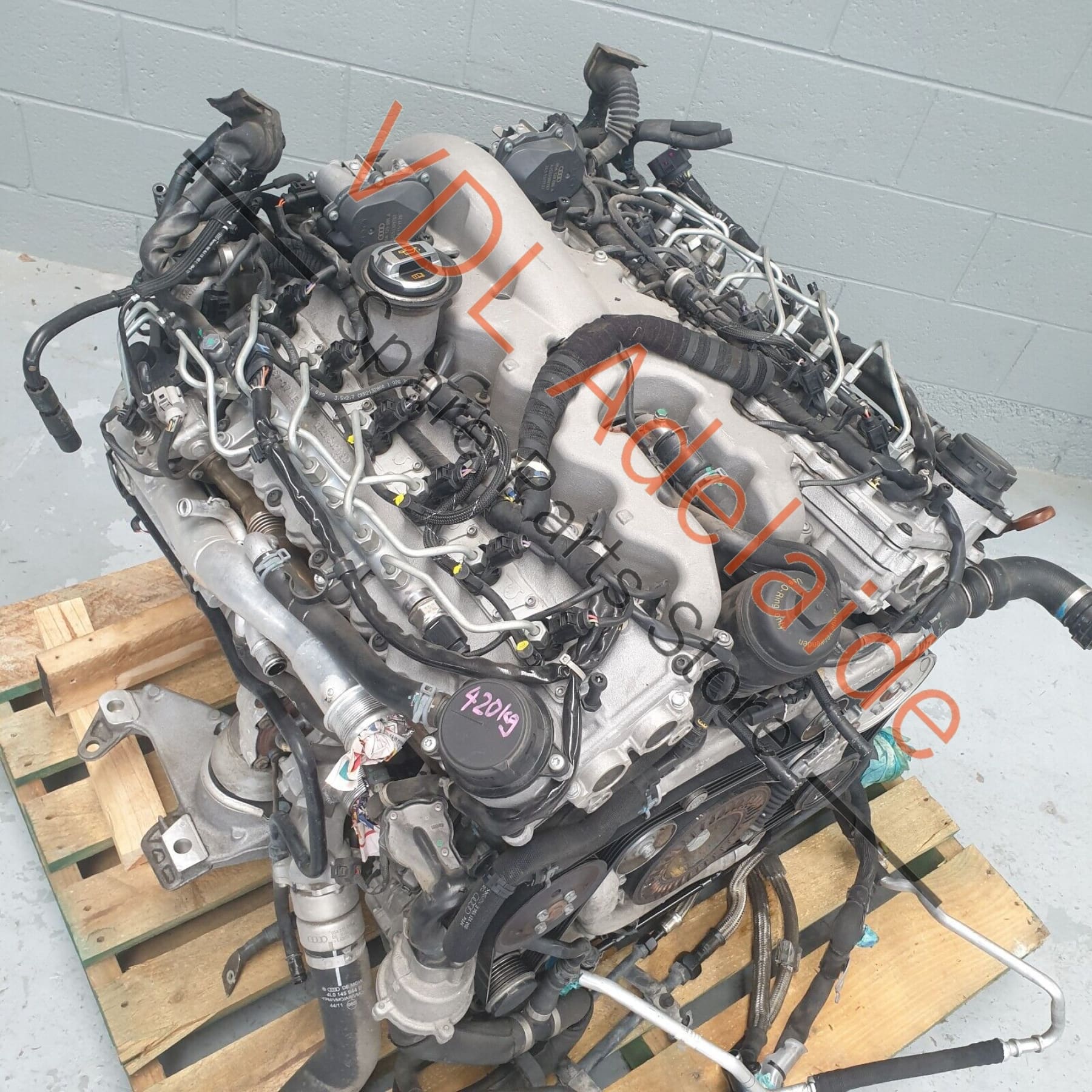 Audi Q7 6.0L Twin Turbo V12 Engine Motor Diesel TDI CCGA 368kw 1000Nm 48v - Image 12