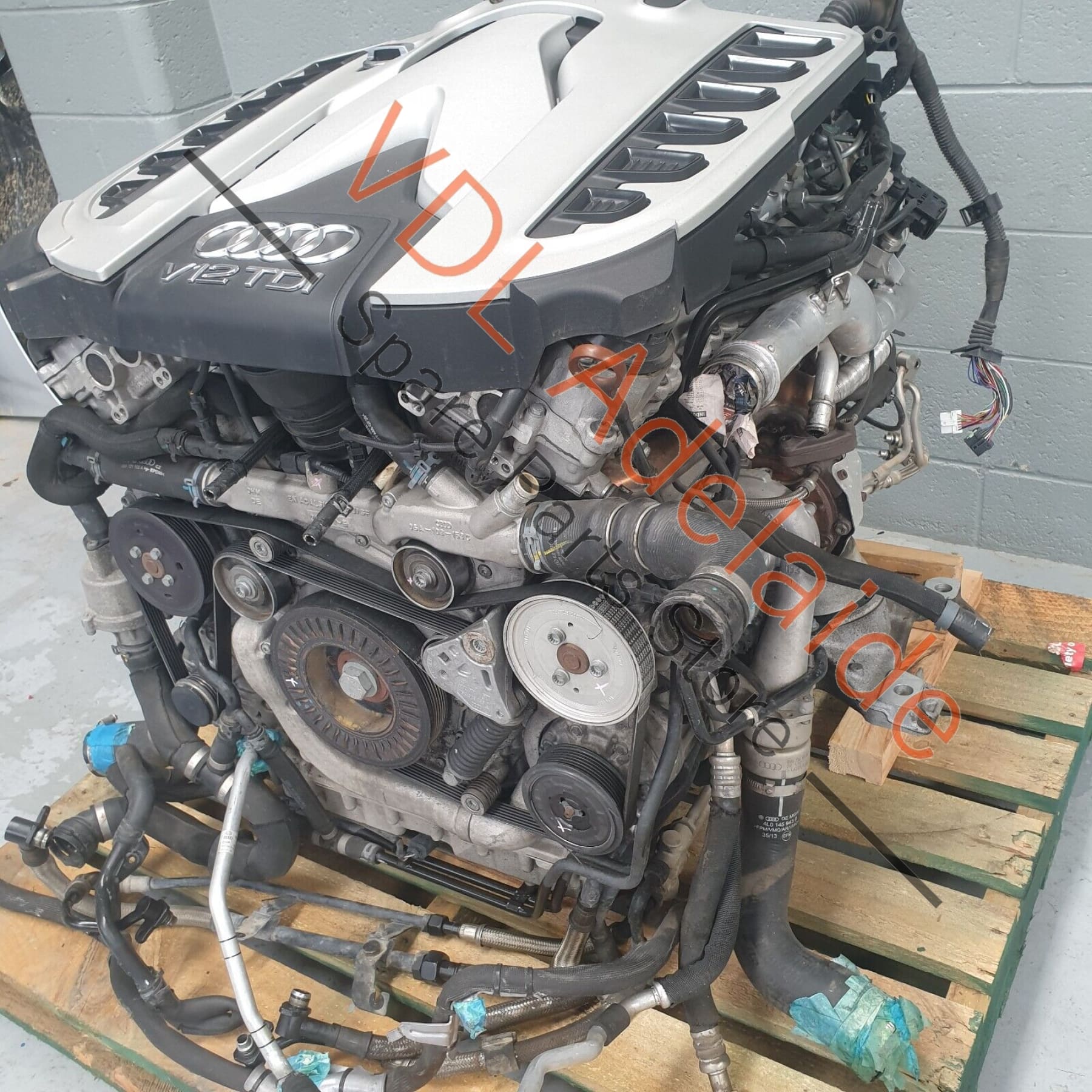 Audi Q7 6.0L Twin Turbo V12 Engine Motor Diesel TDI CCGA 368kw 1000Nm 48v - Image 8