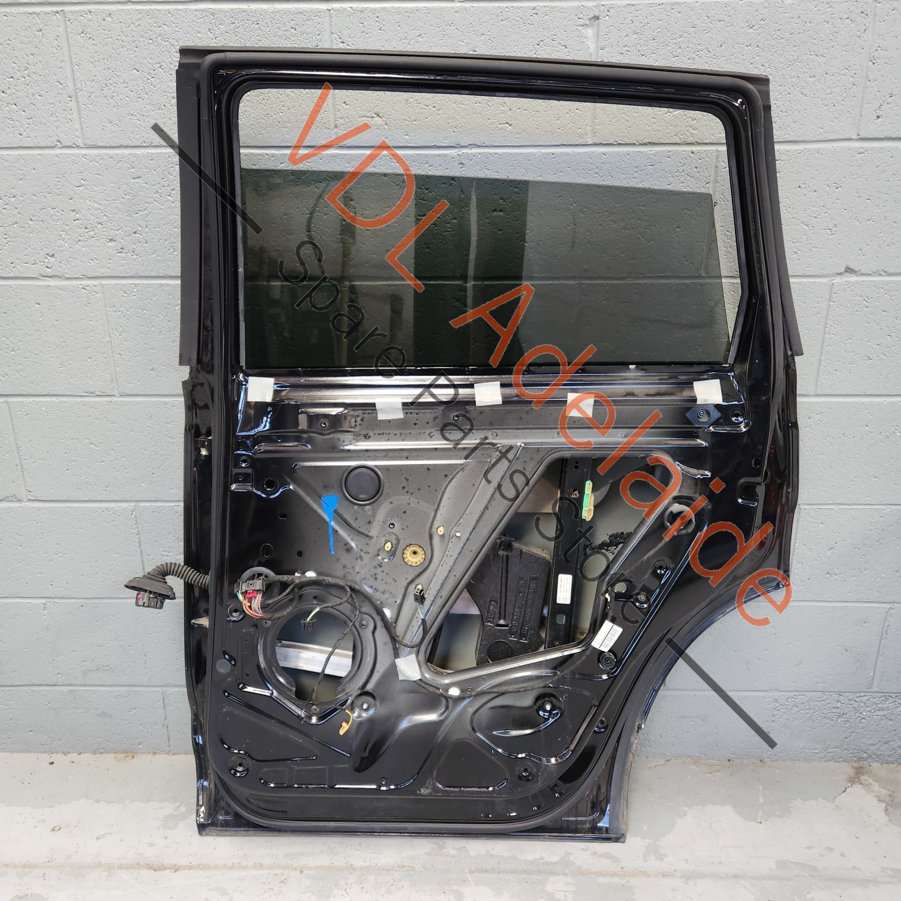 Audi Q7 4L Rear Right Door Shell Panel incl Glass 4L0833052 4L0845206A 2T2T Orca Black Metallic - Image 6