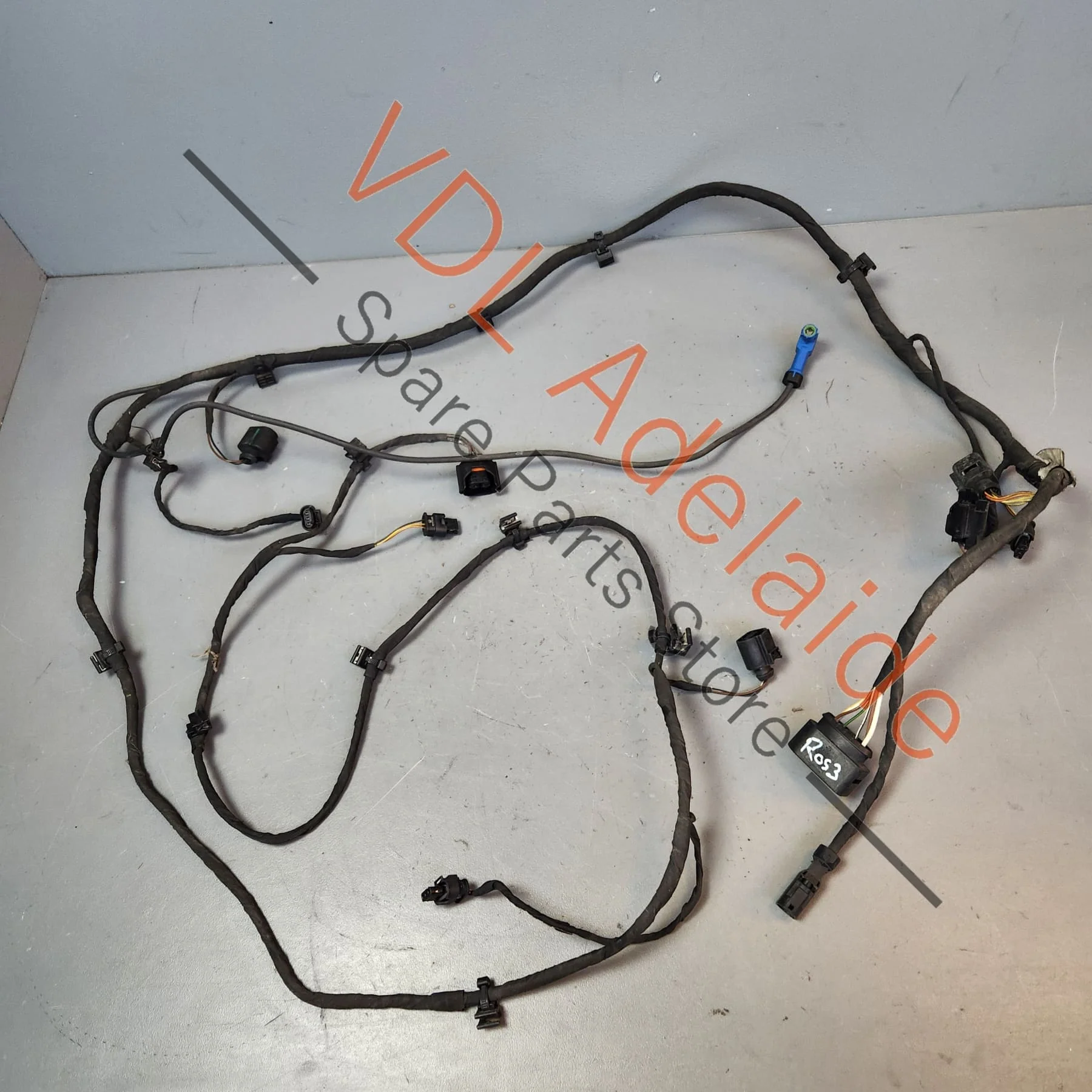 Audi Q7 4L Front Bumper Wiring Harness 4L0971095DL For cars with front & rear camera
