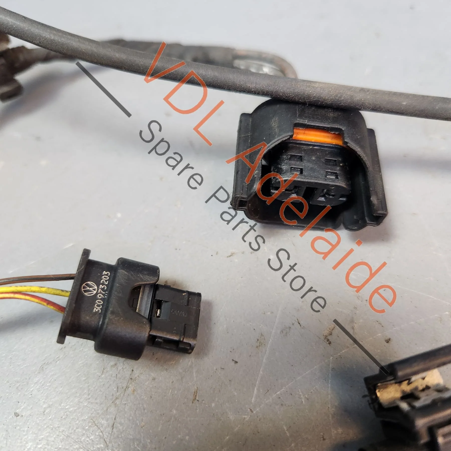 Audi Q7 4L Front Bumper Wiring Harness 4L0971095DL For cars with front & rear camera - Image 6