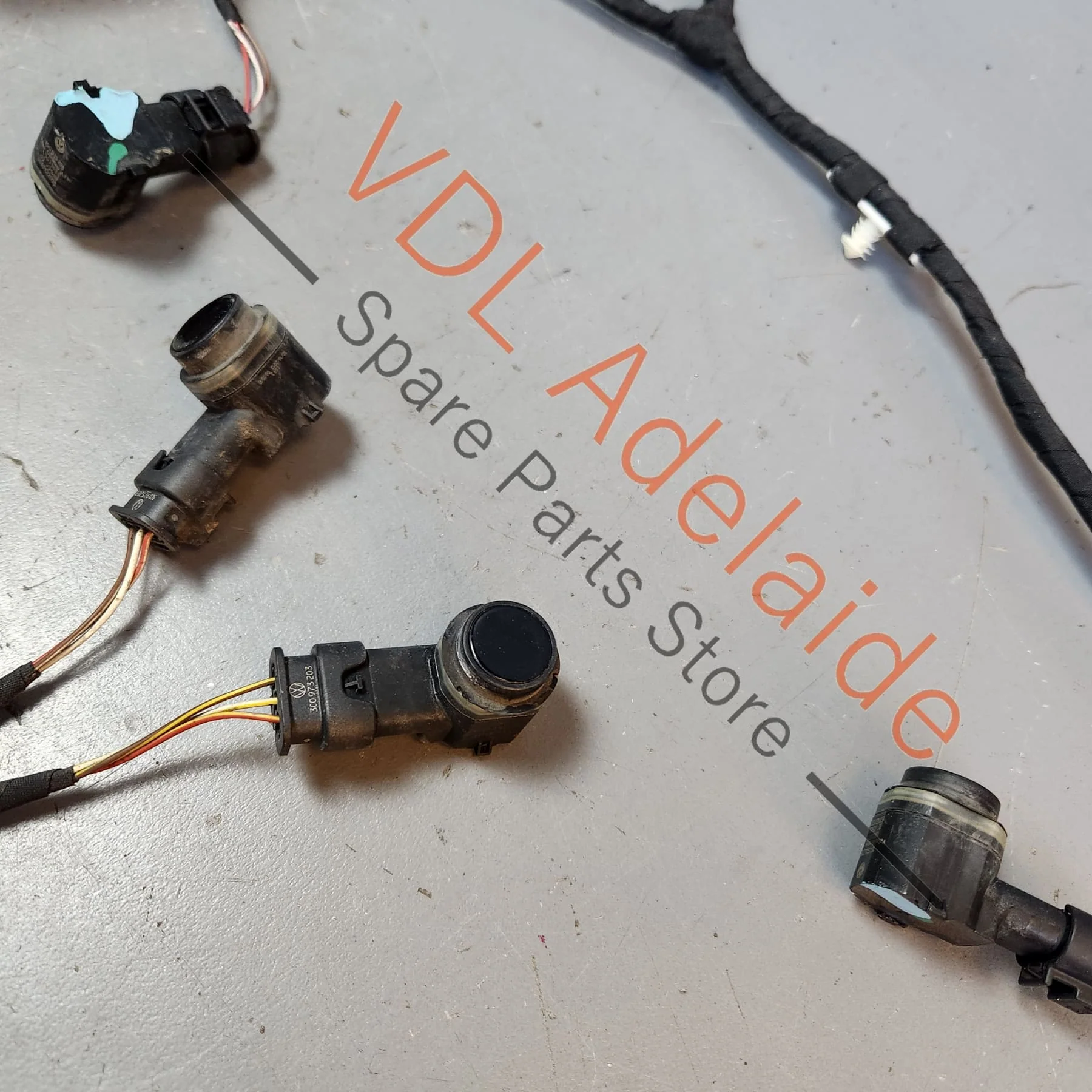 Audi Q7 4L Wiring Set Harness for Rear Bumper 4L0971104S - Image 5