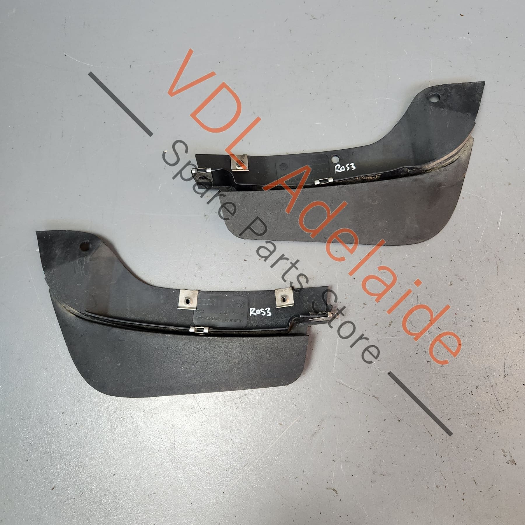 Audi Q7 Front Bumper Lower Spoiler Mud Flap Trim Pair L&R 4L0807513E 4L0807514E - Image 5