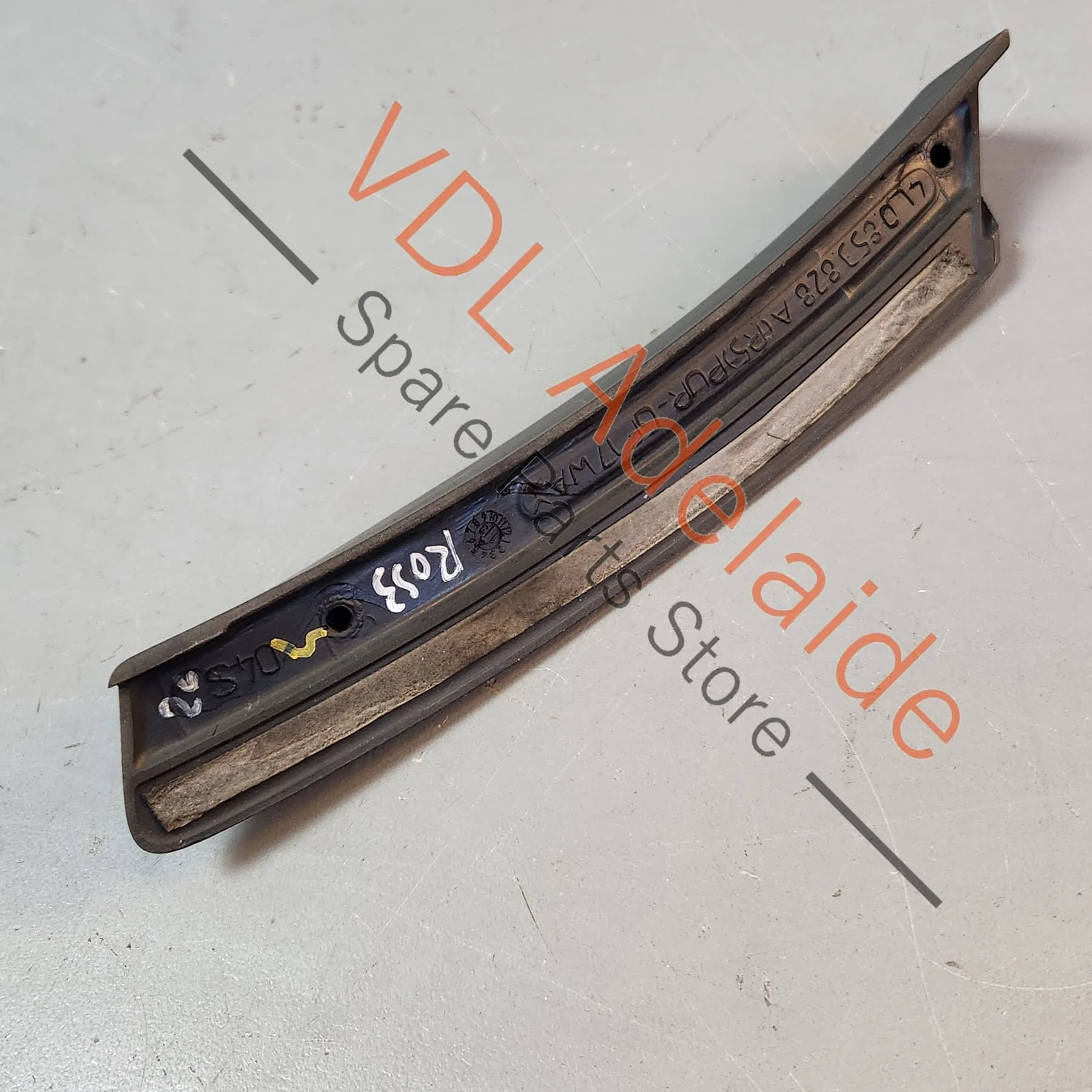 Audi Q7 4L Right Rear Bumper Lower Wheel Arch Flare Widening Spoiler Exterior Trim 4L0853828A - Image 8