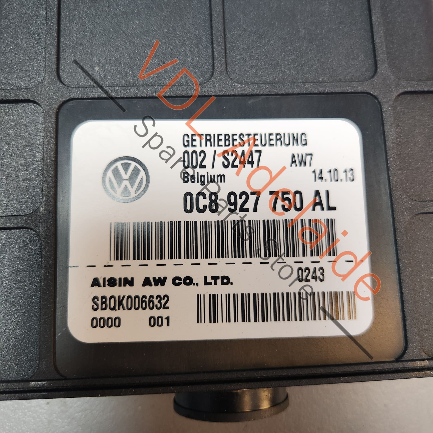 Audi Q7 Automatic Transmission Gearbox Control Module TCU 0C8927750AL - Image 6
