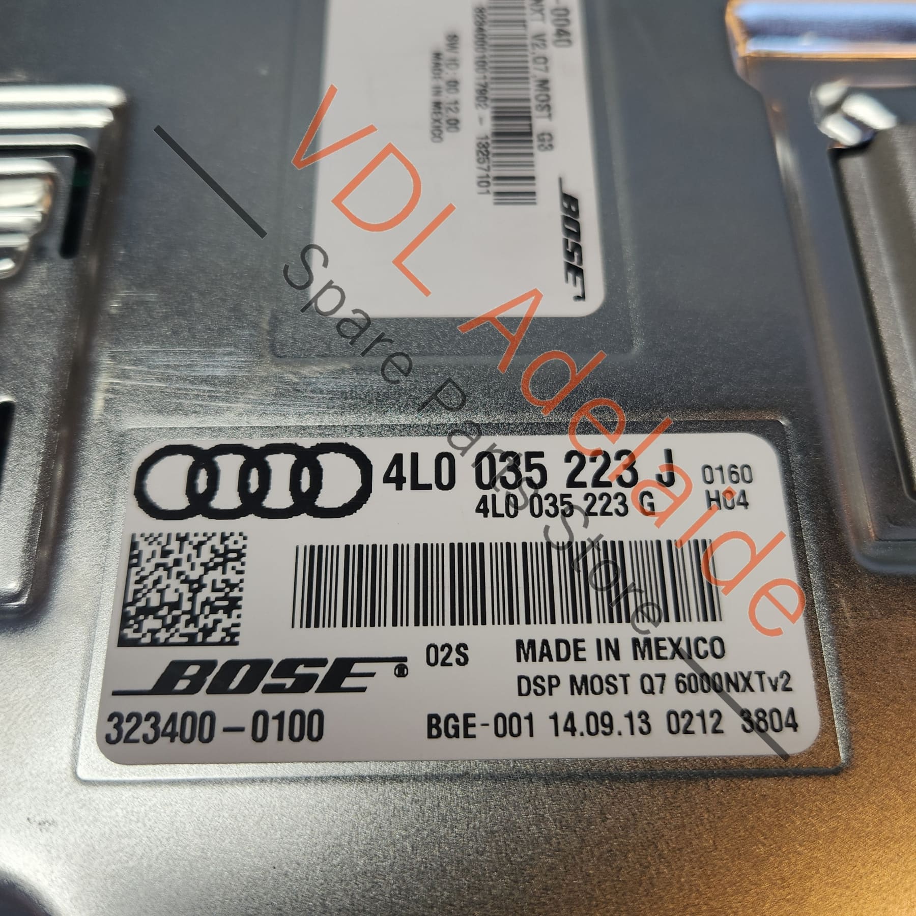 Audi Q7 Bose Amplifier Unit for Audio 4L0035223J - Image 7