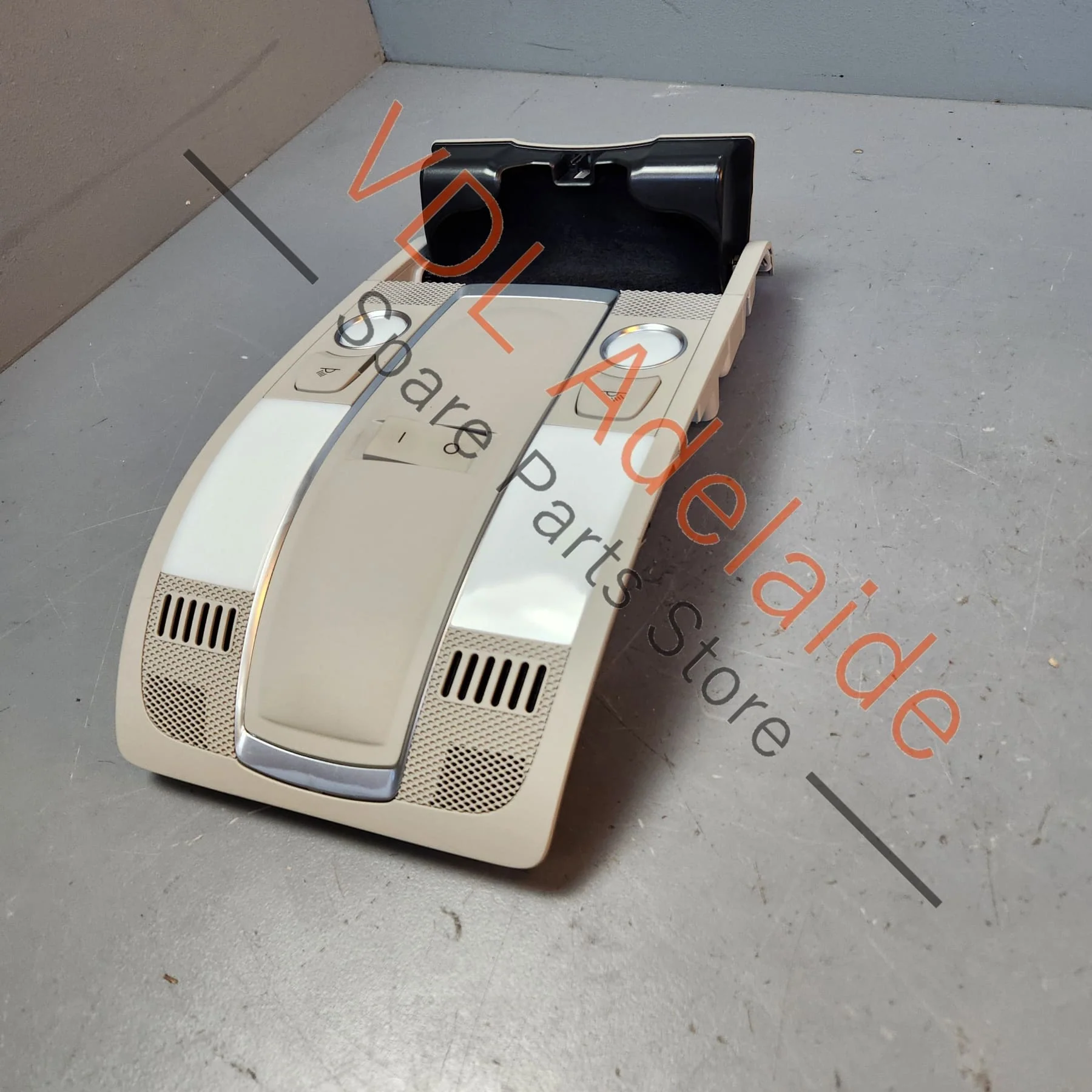 Audi Q7 Interior Roof Dome Light Switch Panel with Sunglasses Holder 4L0947140 4L0947135G - Image 2