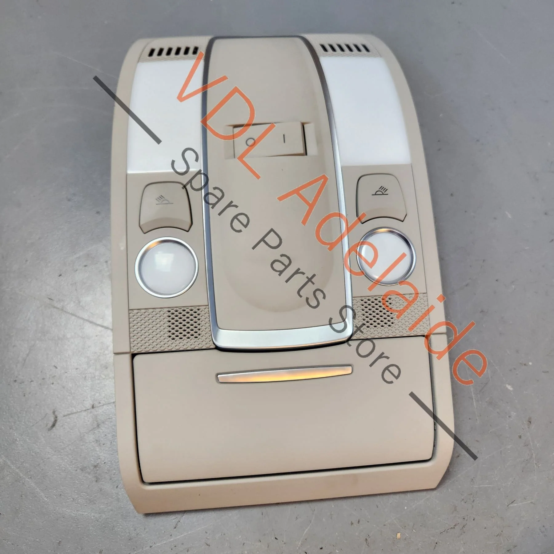 Audi Q7 Interior Roof Dome Light Switch Panel with Sunglasses Holder 4L0947140 4L0947135G - Image 6