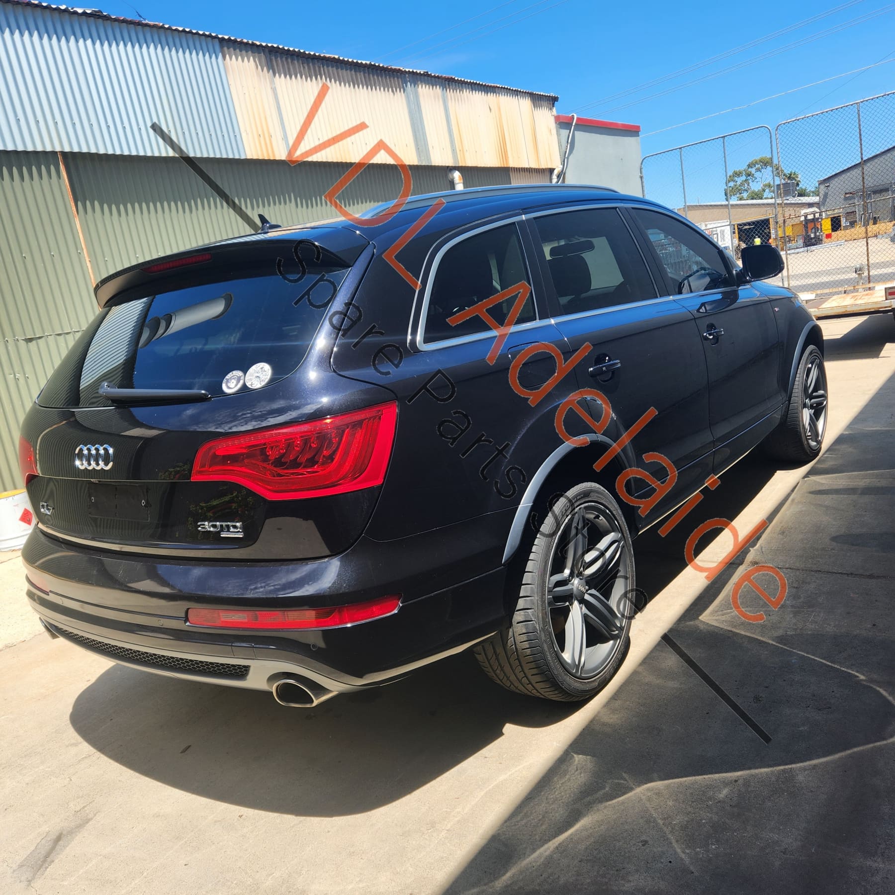 Audi Q7 Right Rear Door C Pillar Exterior Trim Gloss Black 4L0839904 Y9B - Image 4