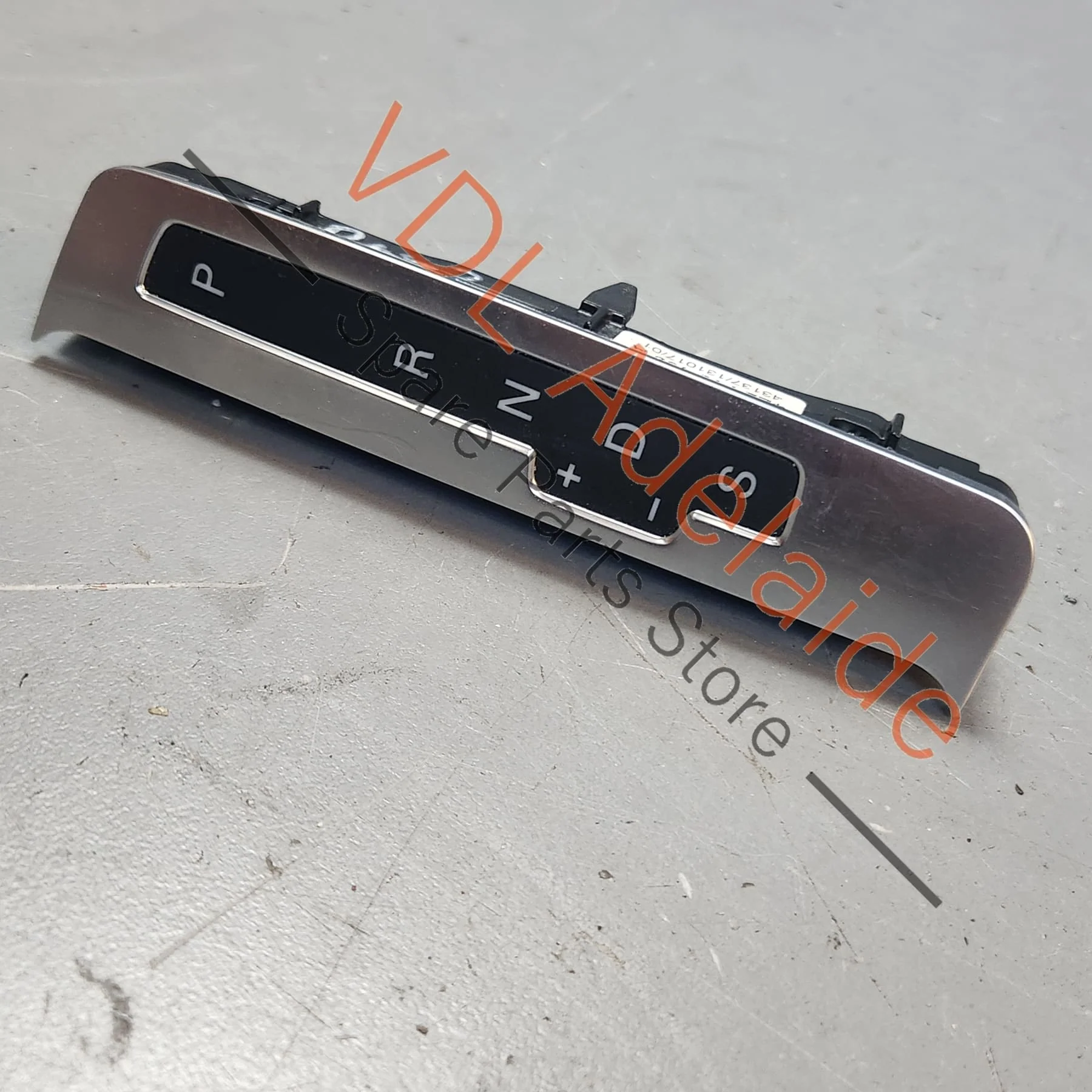 Audi Q7 4L Gear Selection Display Indicator Unit Aluminium 4L2713463A