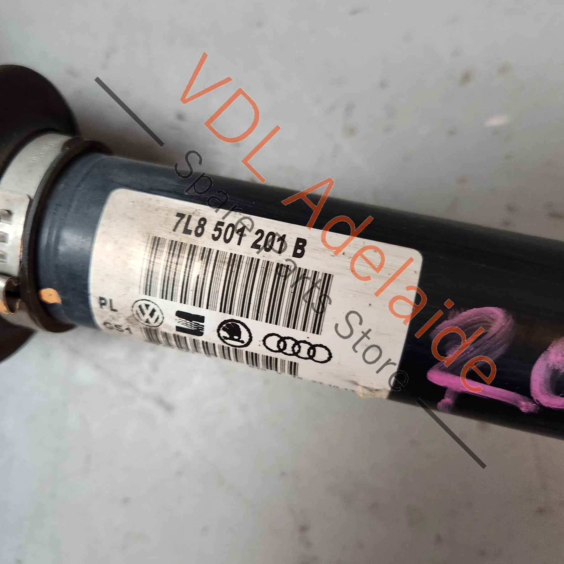 Audi Q7 4L Rear Driveshaft Drive Shaft, Left or Right 7L8501201B - Image 2