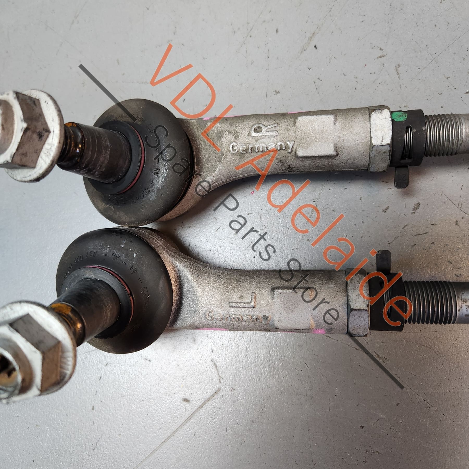 Audi Q7 Pair of Steering Track Rods & Tie Rod Ends 7L0422803D 7L0422804D 7L0422817D 7L0422818D - Image 2