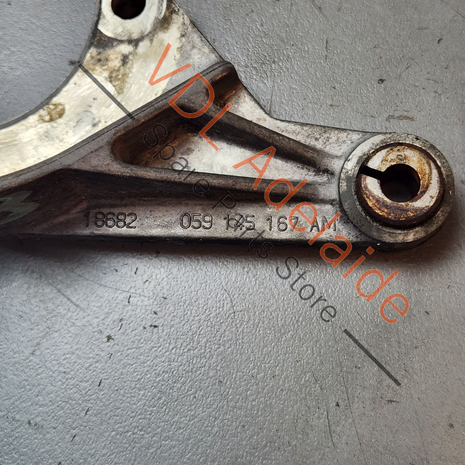 VW Audi V6 Tdi 3.0 Alloy Engine Bracket for Power Steering Vane Pump 059145167AM - Image 5