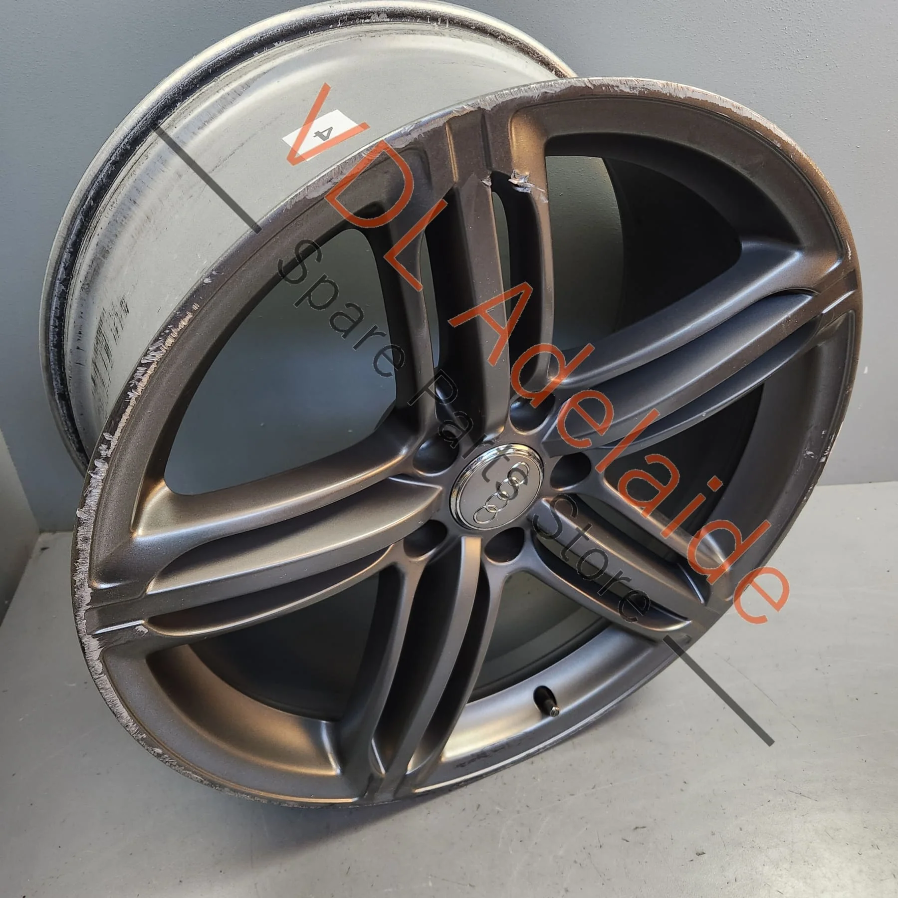 Audi Q7 21 x 10 inch Alloy Wheel S-Line 5x130 Touareg Cayenne 4L0601025CF 4L0601025BK #4 - Image 2