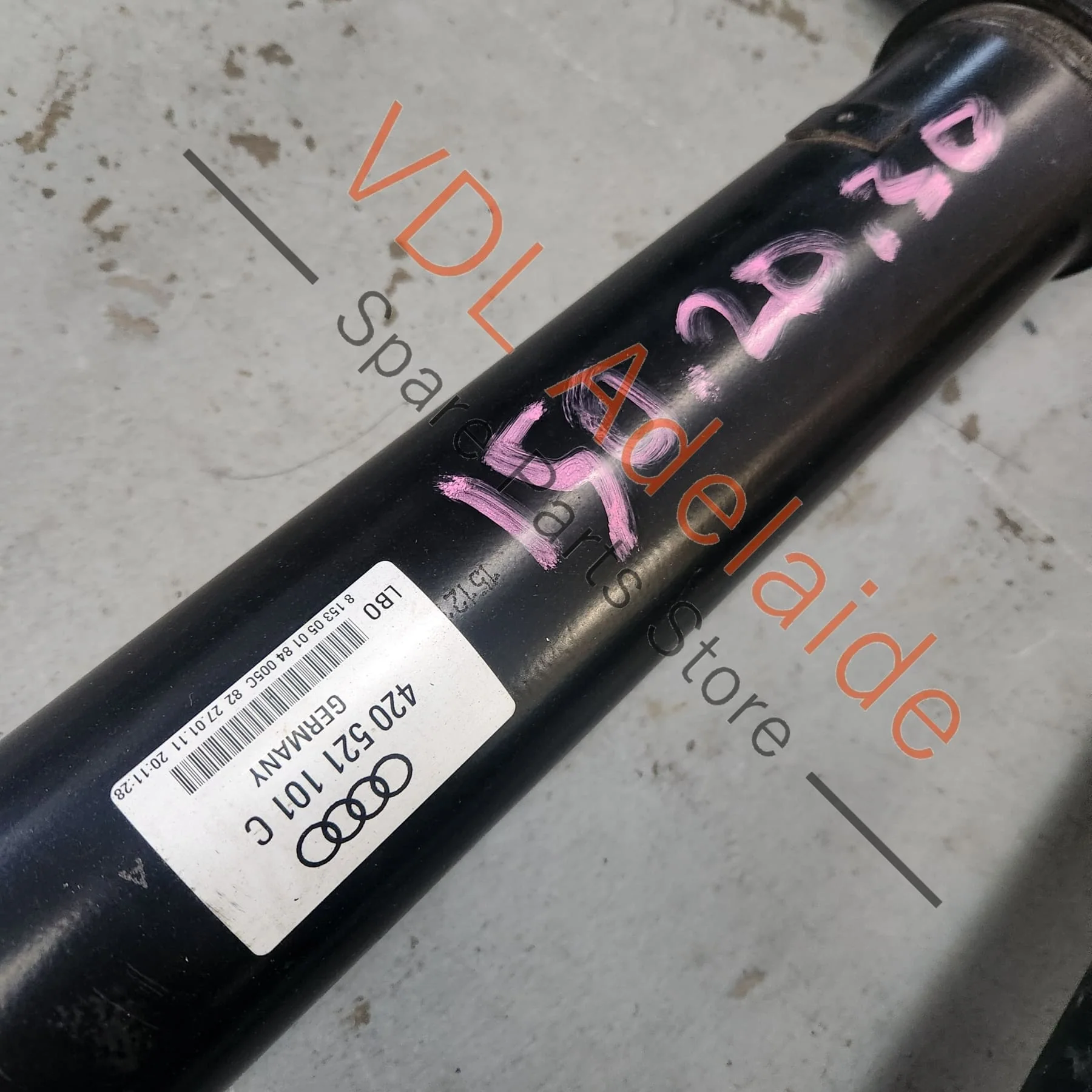 Audi R8 V10 Cardan Propeller Tail Shaft 420521101C 420521101E - Image 4