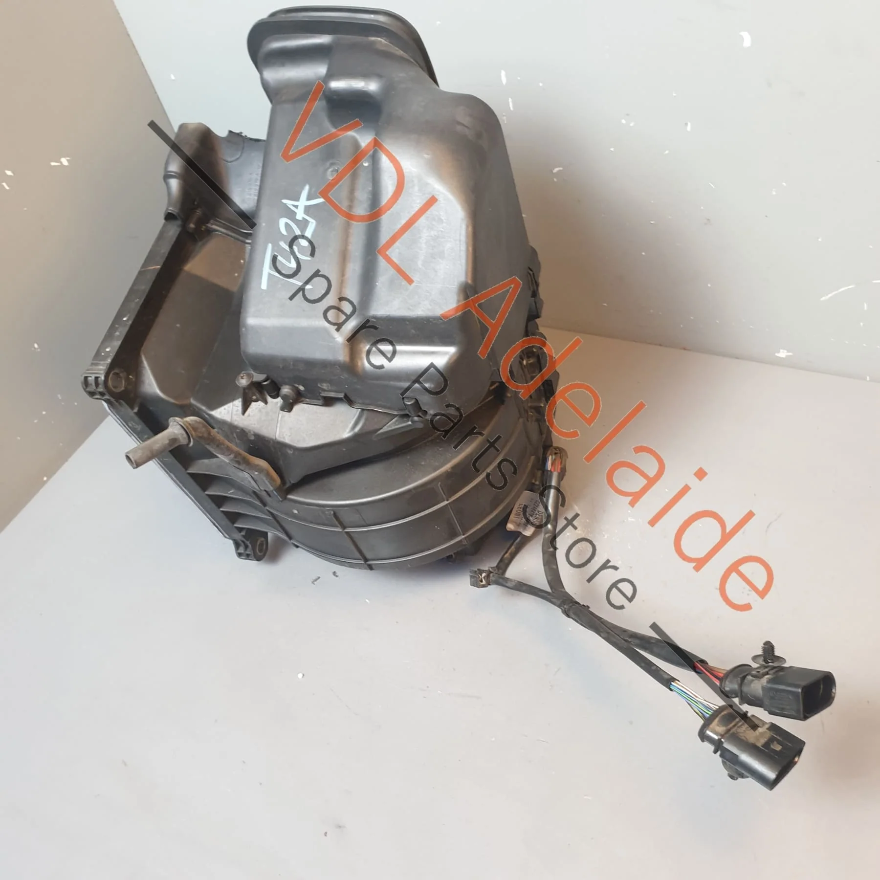 Audi R8 AC Dash Heater Blower Fan Motor & Intake Duct 4F0820020A 4F0820153A - Image 3