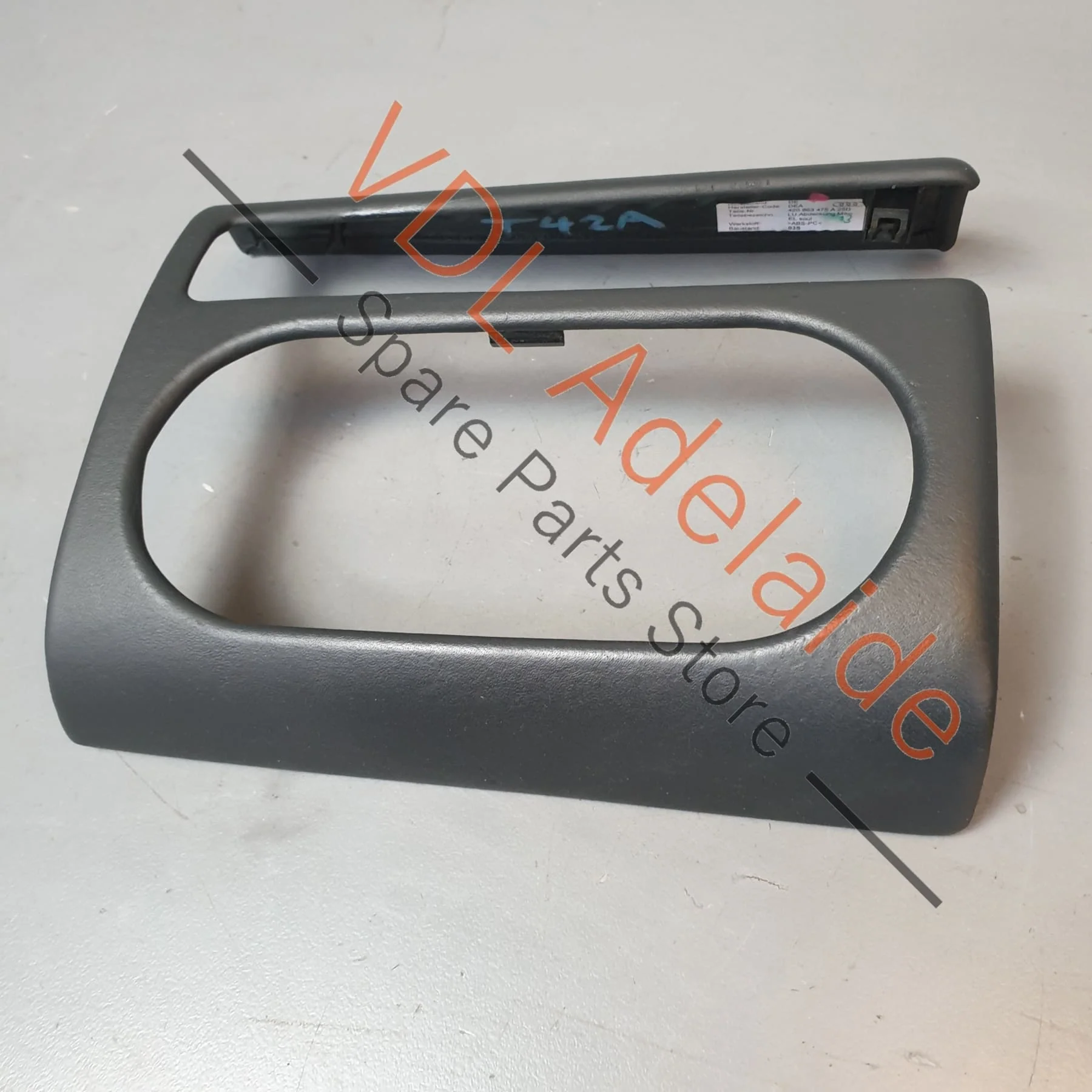Audi R8 Centre Console Handbrake Surround Trim Cover Panel 420863475A 25D - Image 3