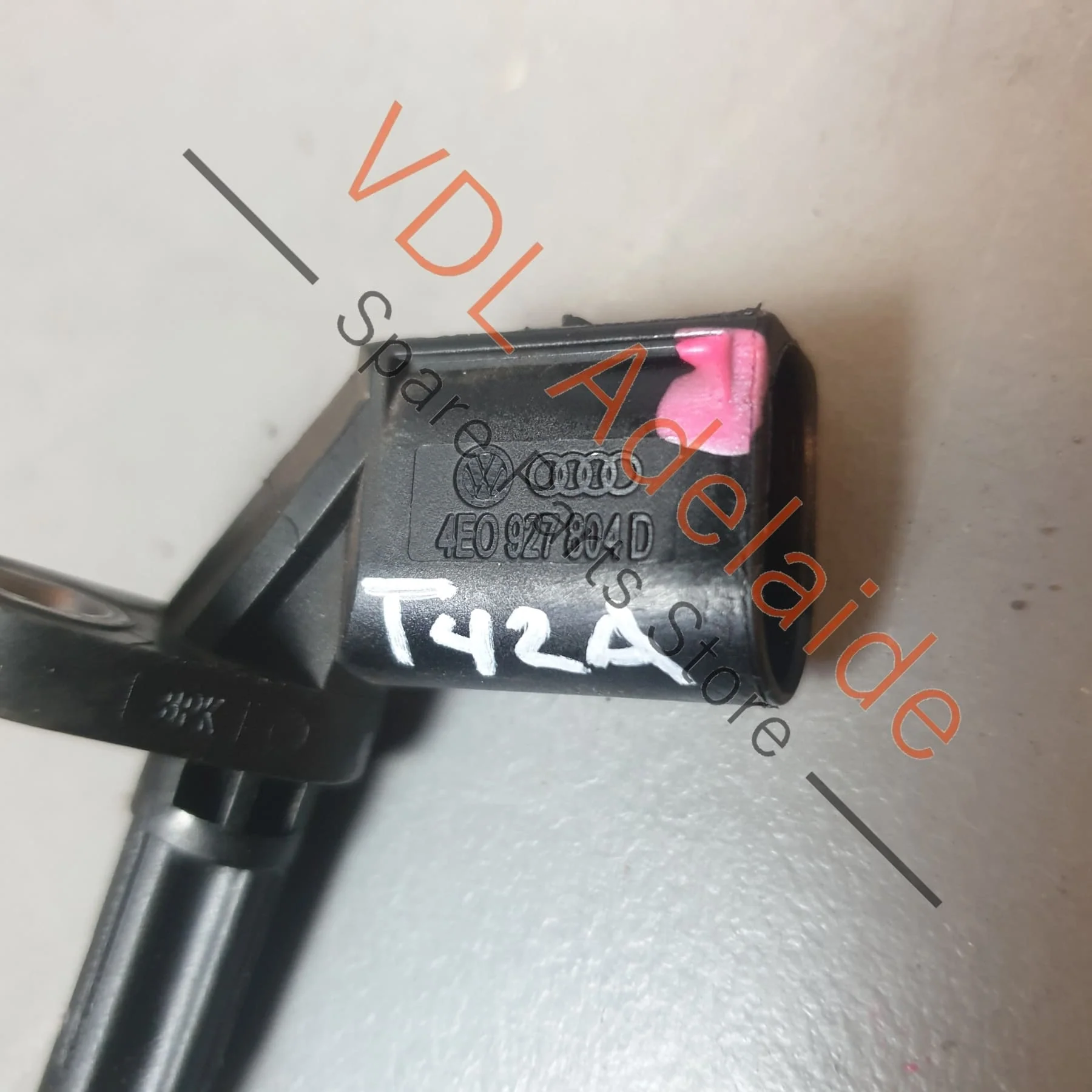Audi R8 42 Left Side Front or Rear Wheel Speed Sensor ABS 4E0927804D - Image 3