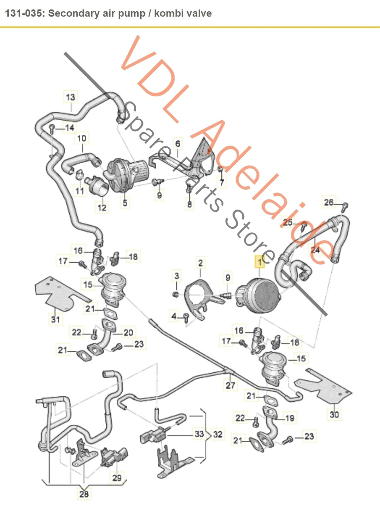 Audi R8 42 Left Side Secondary Air Pump 420906601 - Image 4