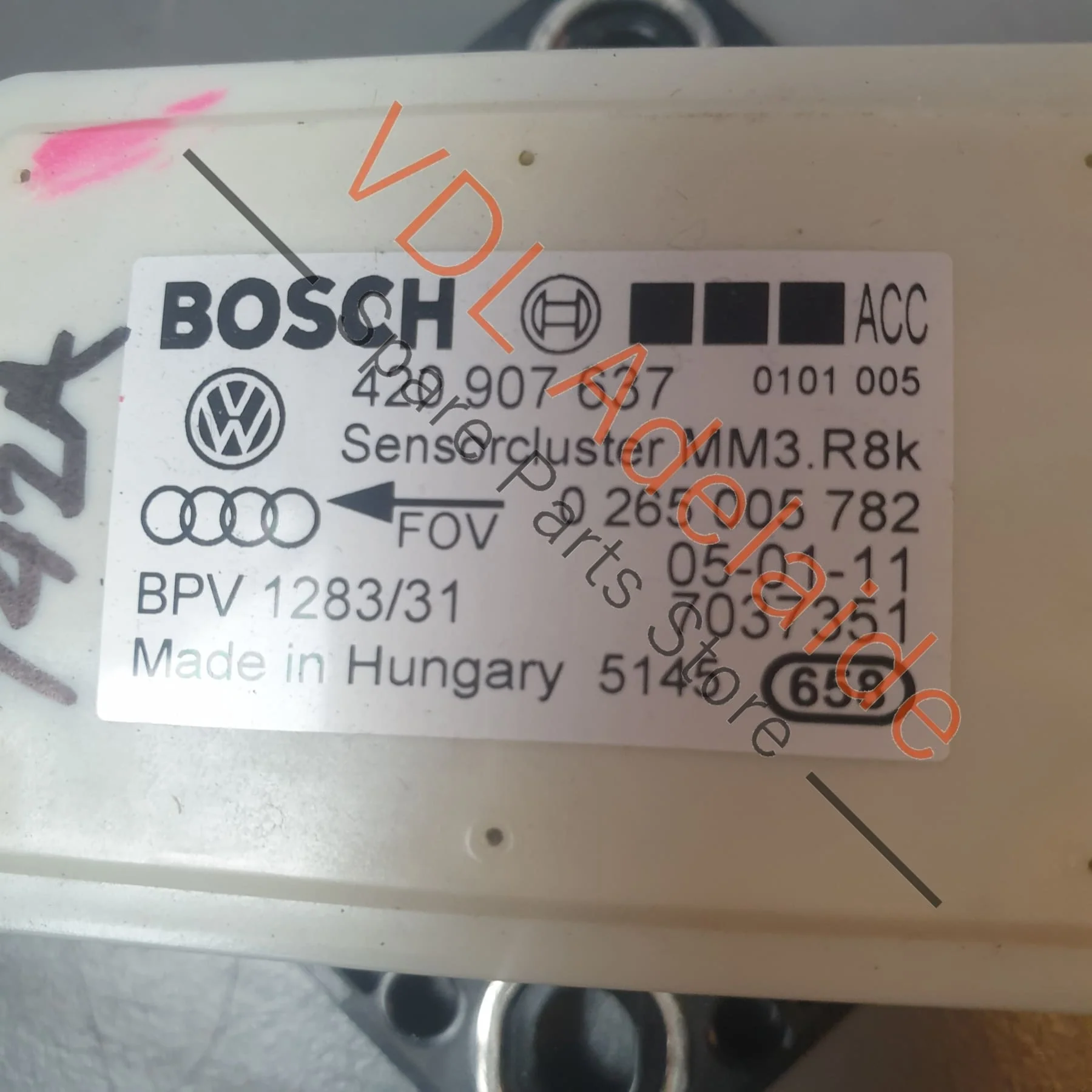 Audi R8 42 YAW Rate ESP Combi Sensor 420907637 - Image 2