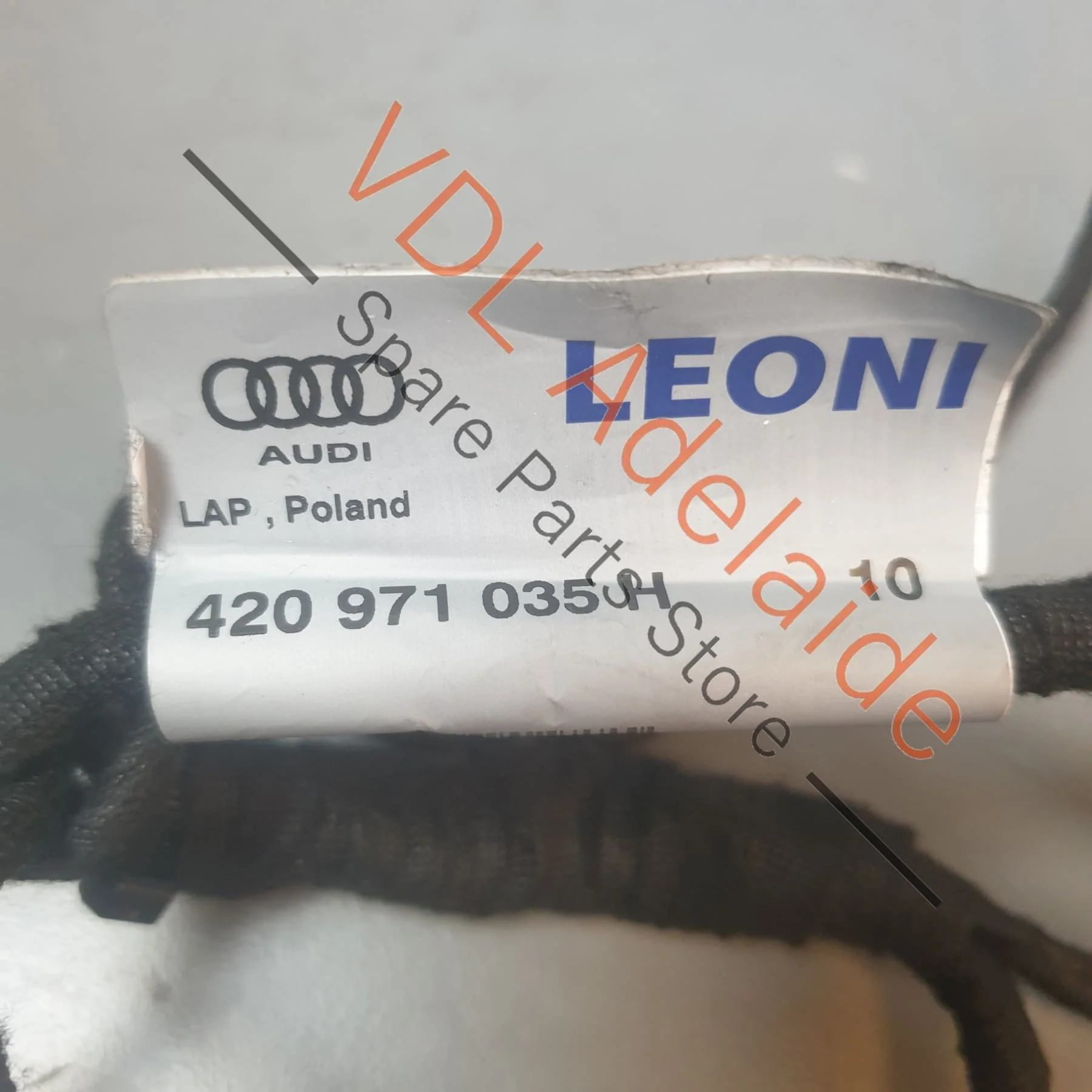 Audi R8 42 Drivers Side Door Wiring Harness 420971035D - Image 3
