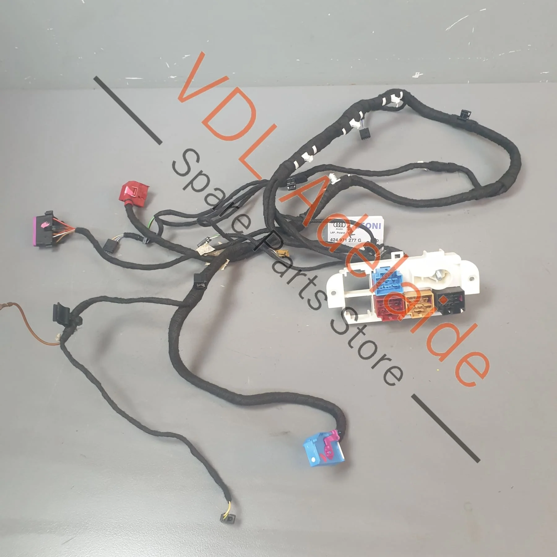 Audi R8 42 Wiring Harness Cable for Dash Dashboard RHD 424971277G - Image 5
