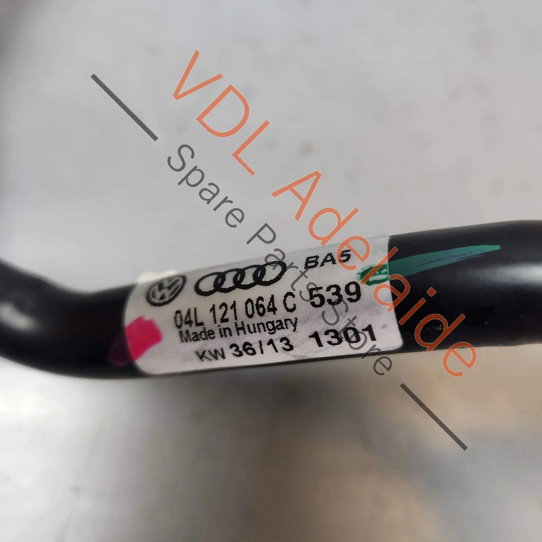 VW Golf MK7 7.5 Radiator Water Coolant Hose Pipe 04L121064C - Image 4