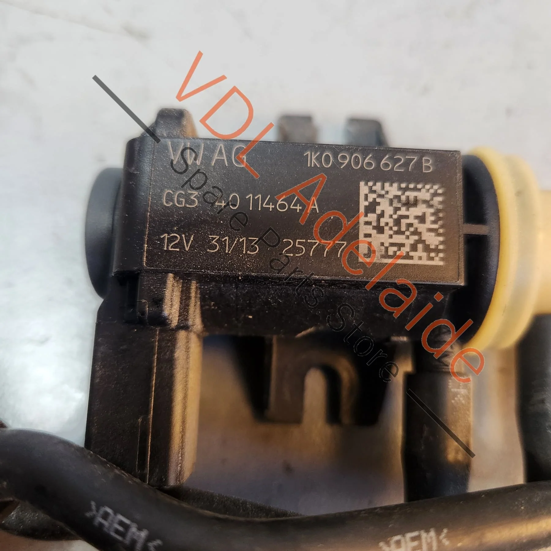 VW Audi Turbo Boost Vacuum Control Air Pressure Converter Valve 1K0906627B - Image 4