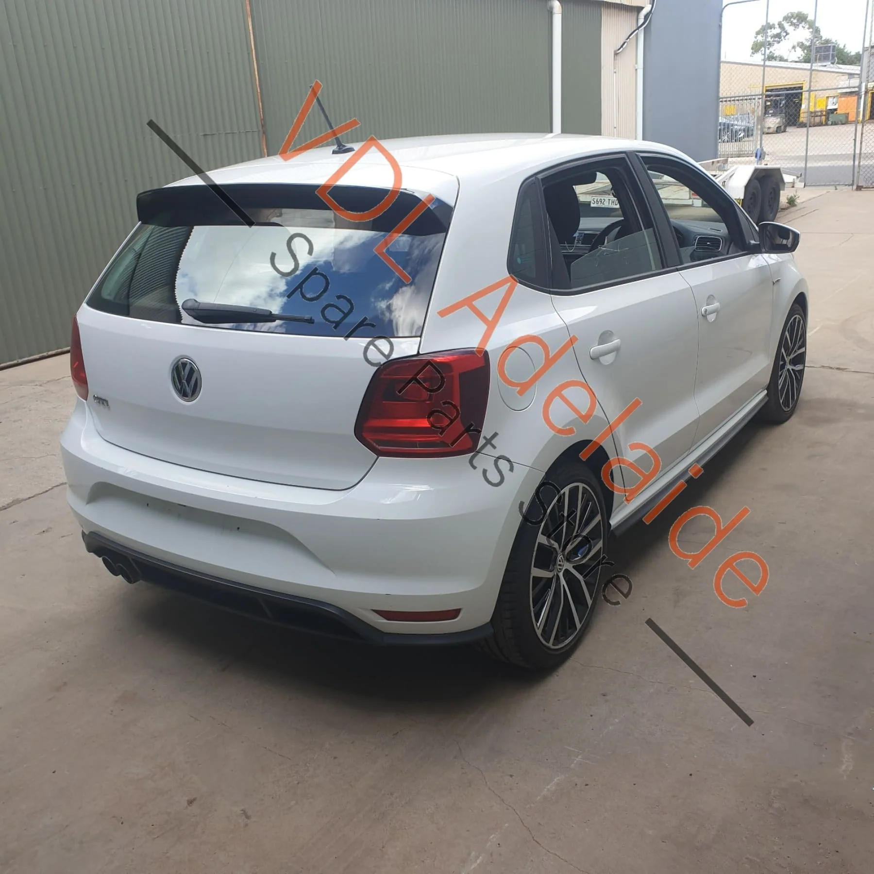 VW Polo GTi Mk5 6R 6C Passenger Side Dashboard Dash Airbag with Cover RHD 6R0880204A - Image 3