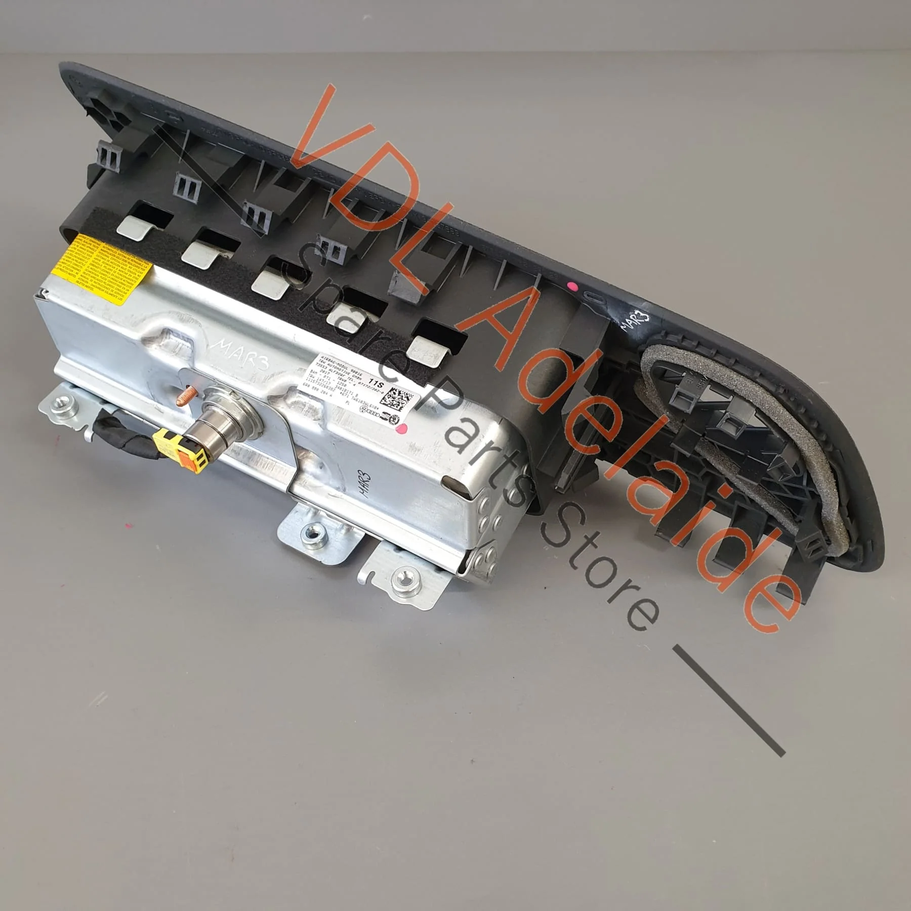 VW Polo GTi Mk5 6R 6C Passenger Side Dashboard Dash Airbag with Cover RHD 6R0880204A - Image 6